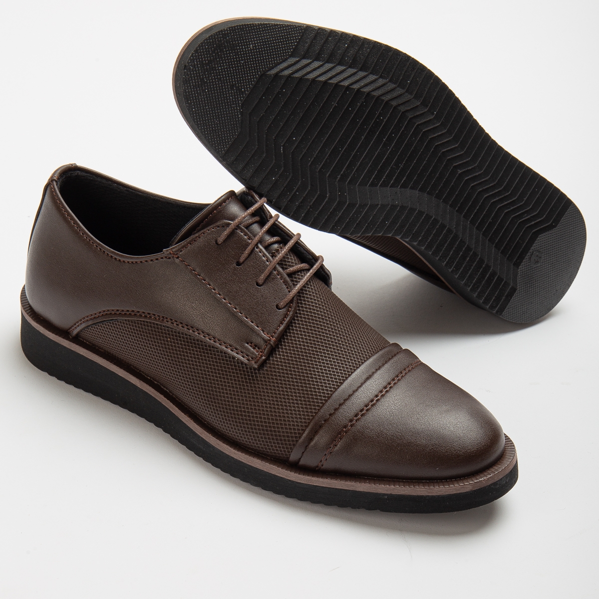 Garantili D481 Günlük Ortopedik Erkek Klasik Ayakkabı - Görsel 3