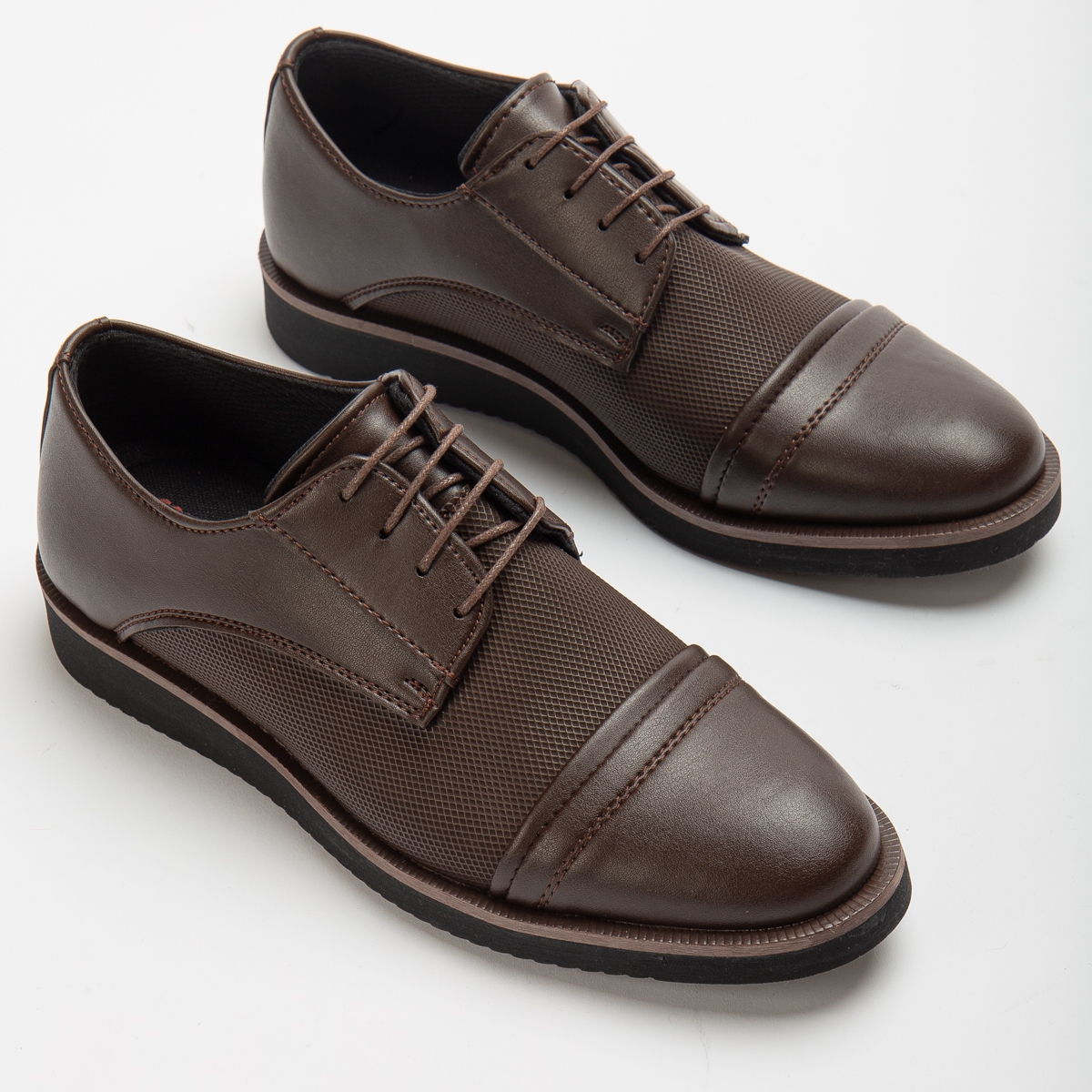 Garantili D481 Günlük Ortopedik Erkek Klasik Ayakkabı - Görsel 10