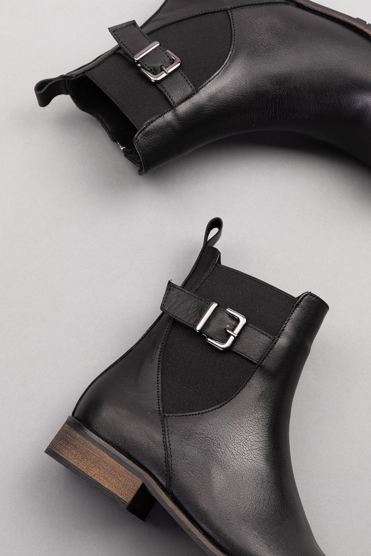 Gondol Kadın Hakiki Deri Günlük Klasik Bot anl.2726 - Görsel 3