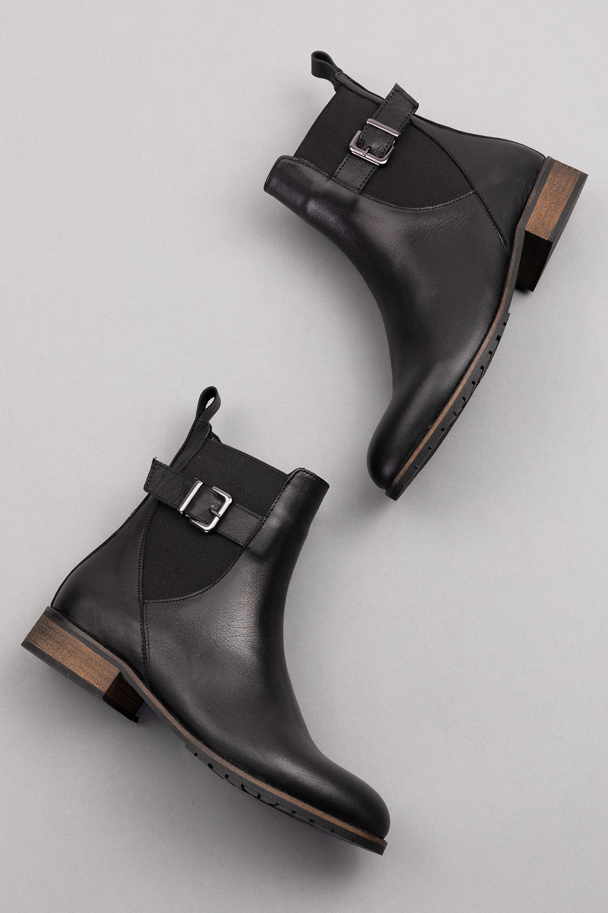 Gondol Kadın Hakiki Deri Günlük Klasik Bot anl.2726 - Görsel 8