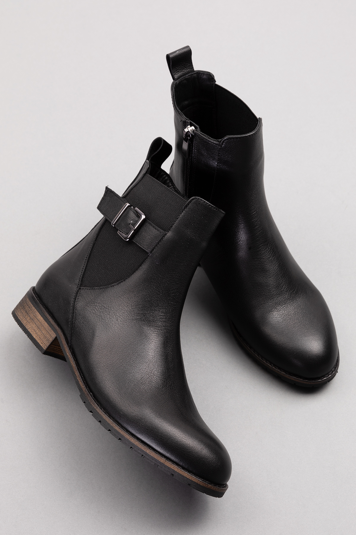 Gondol Kadın Hakiki Deri Günlük Klasik Bot anl.2726 - Görsel 9