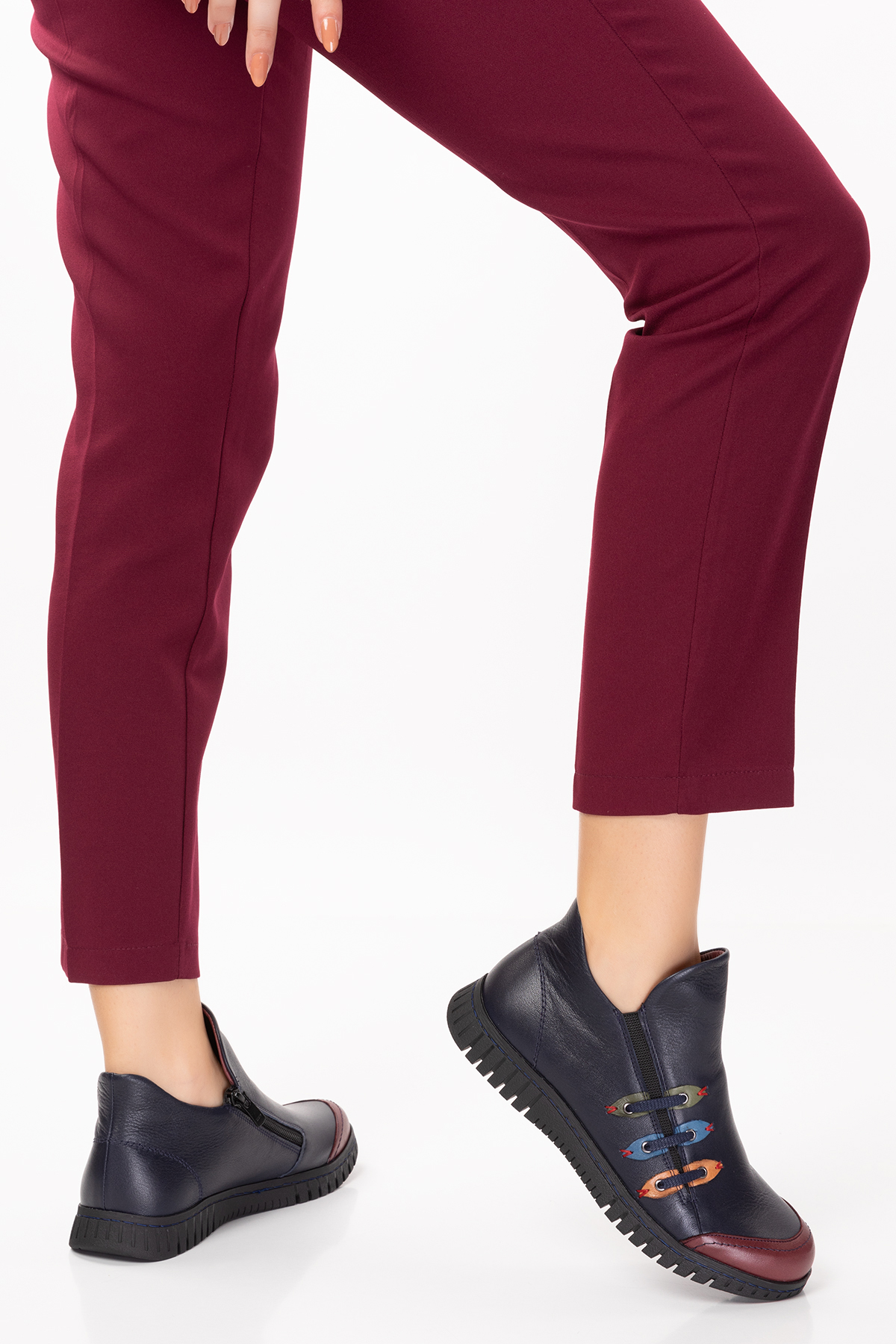 Gondol Hakiki Deri Rahat Kolay Giyim Günlük Bot ell.7129 - Görsel 6