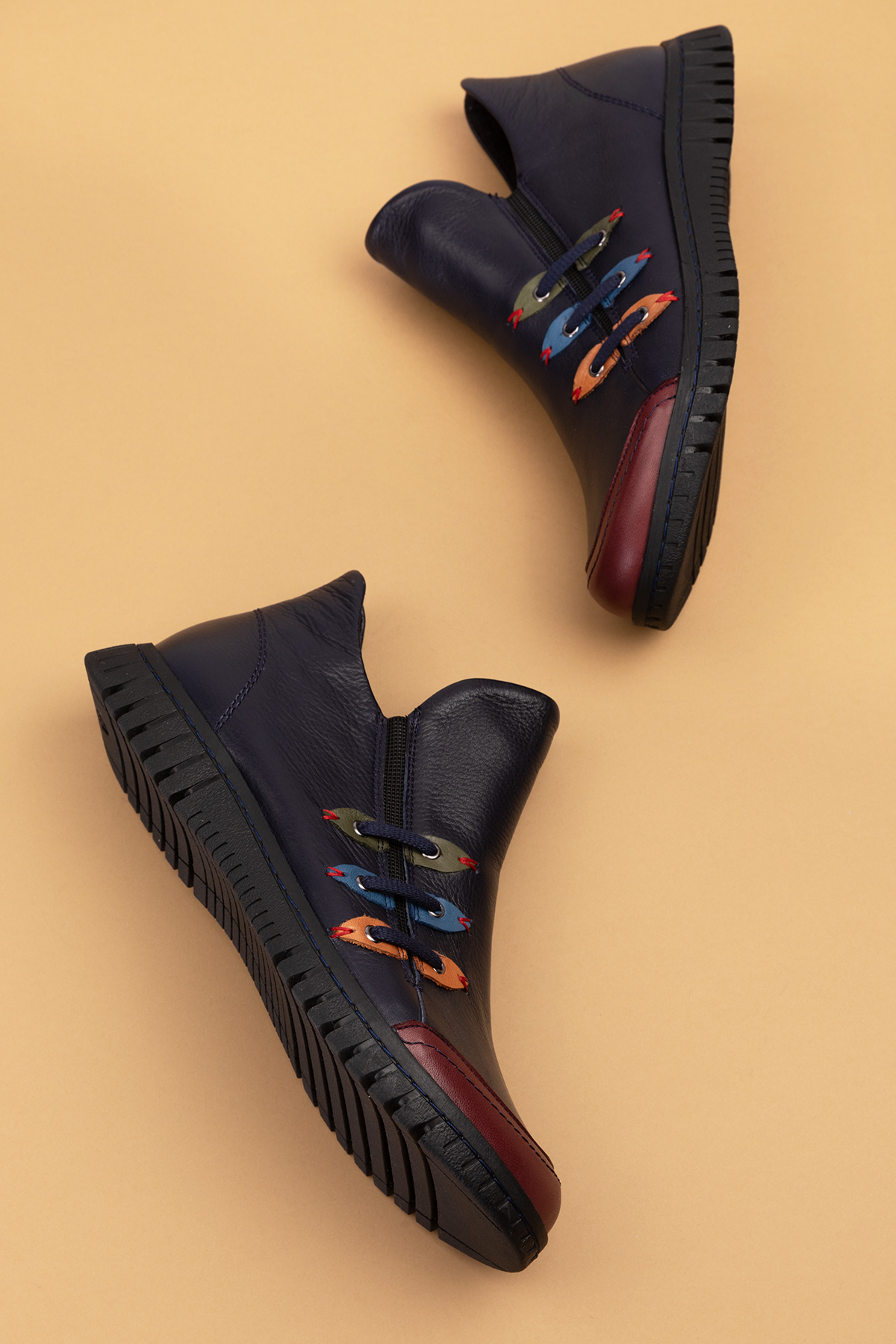 Gondol Hakiki Deri Rahat Kolay Giyim Günlük Bot ell.7129 - Görsel 9