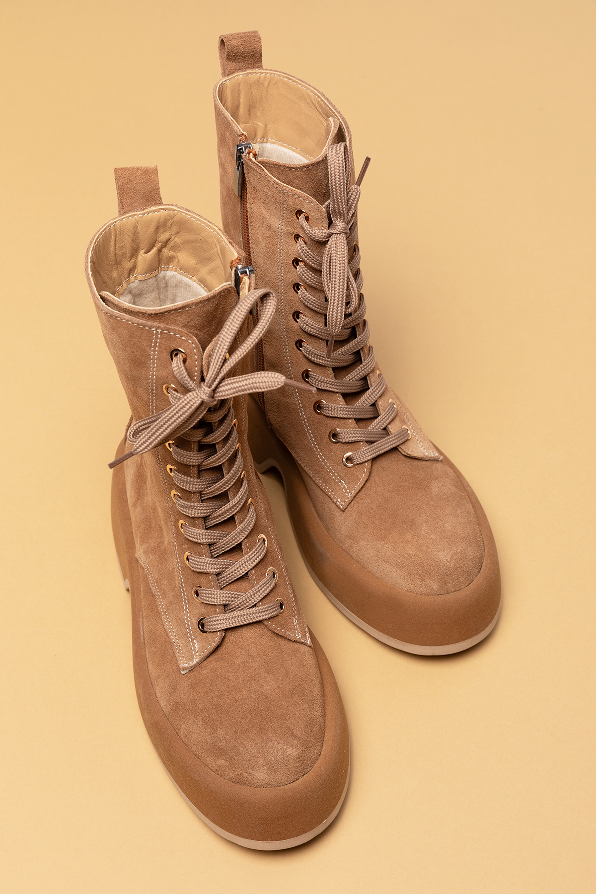 Gondol Kadın Hakiki Deri Hafif Taban Şık Bot rg.35231 - Görsel 7