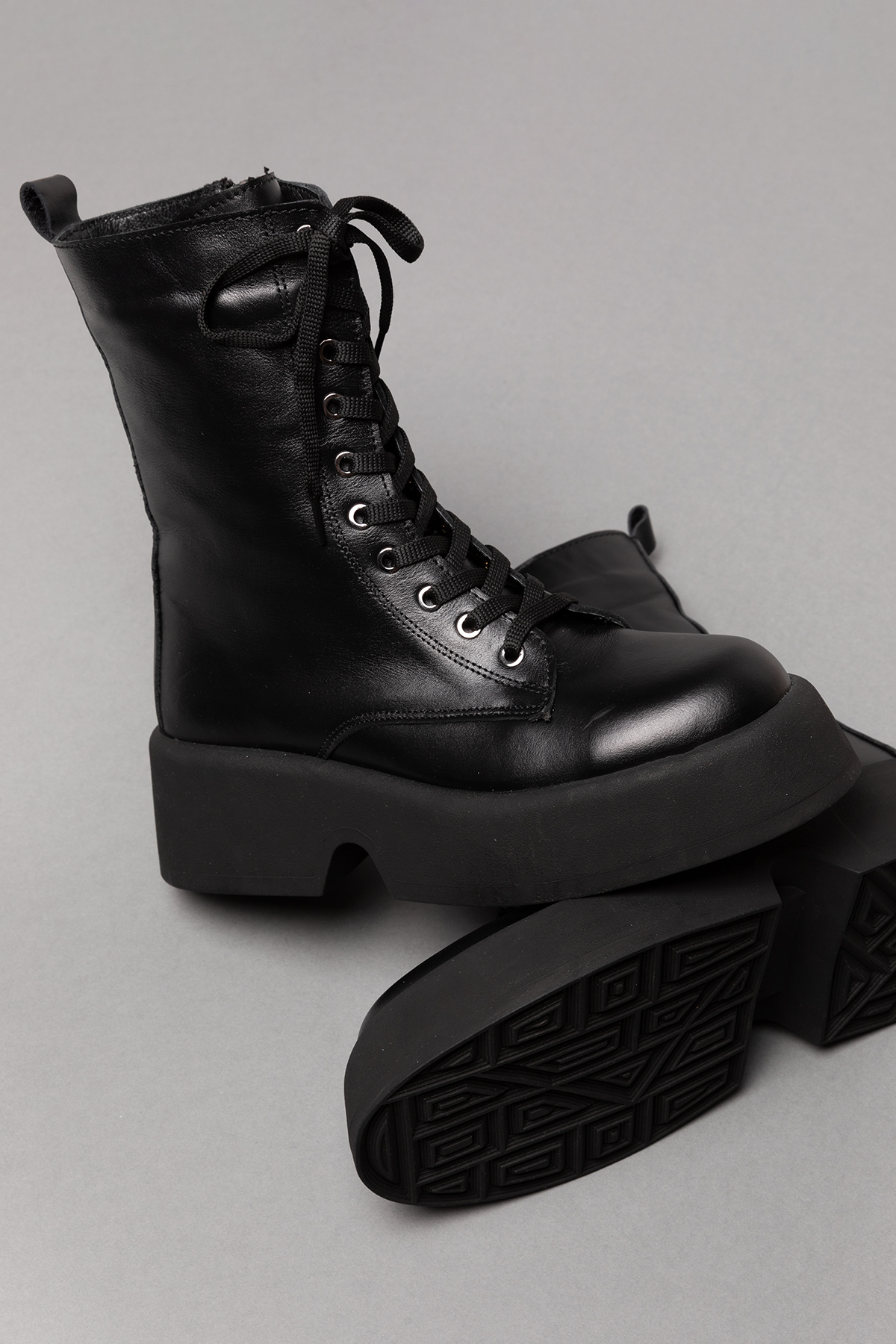 Gondol Kadın Hakiki Deri Hafif Taban Şık Bot rg.35231 - Görsel 8