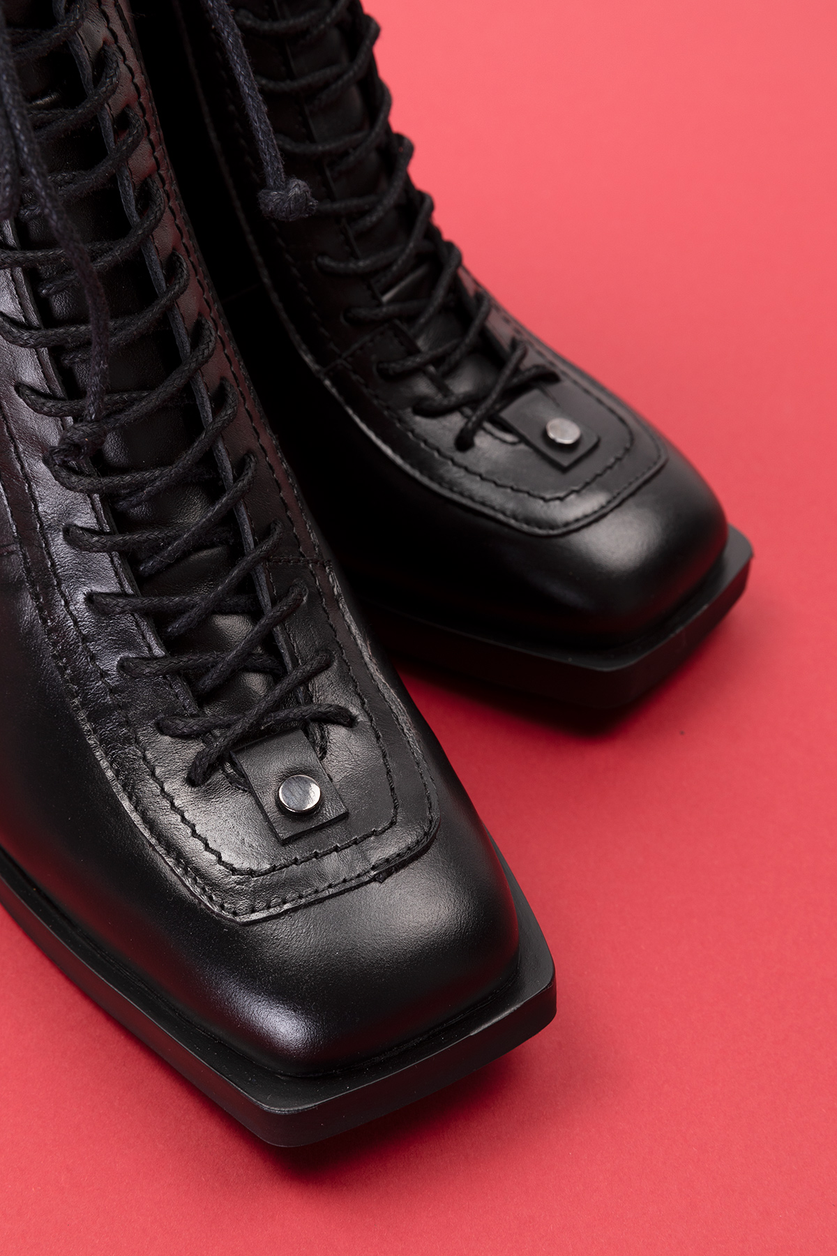 Gondol Kadın Hakiki Deri Bağcık Detaylı Fermuarlı Bot Ast.79 - Görsel 6