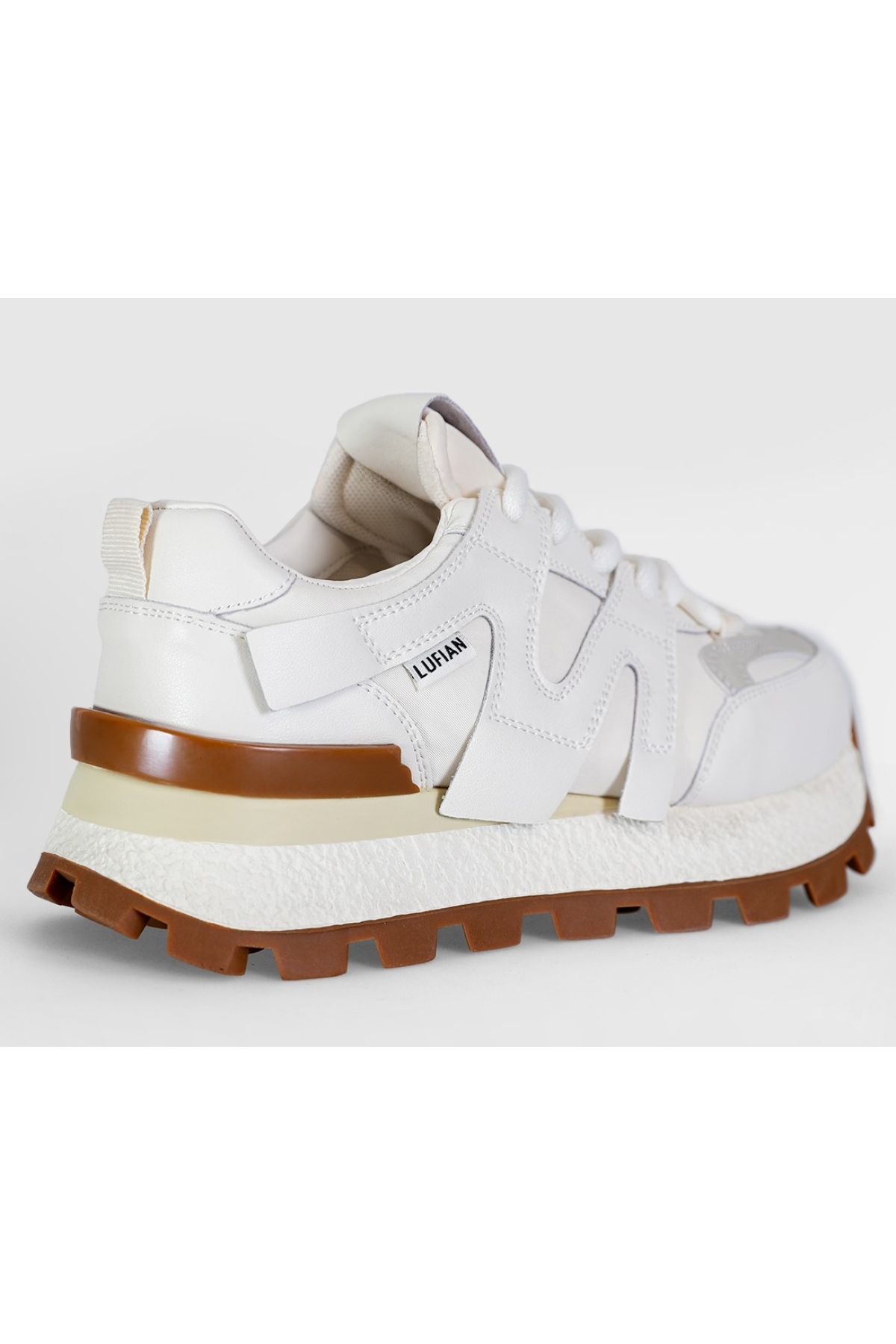 121230019 Emily Sneaker Unisex Deri Spor Ayakkabı - Görsel 4