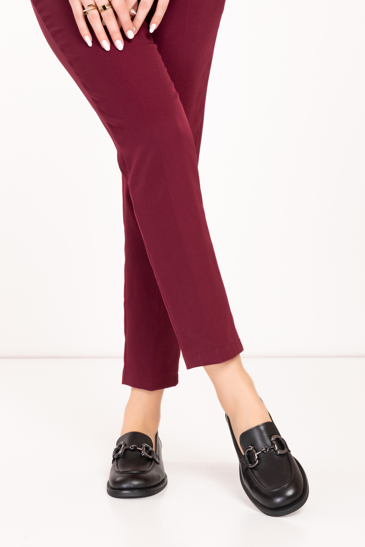 Gondol Hakiki Deri Hafif Taban Tokalı Loafer Ayakkabı wst.1196 - Görsel 5