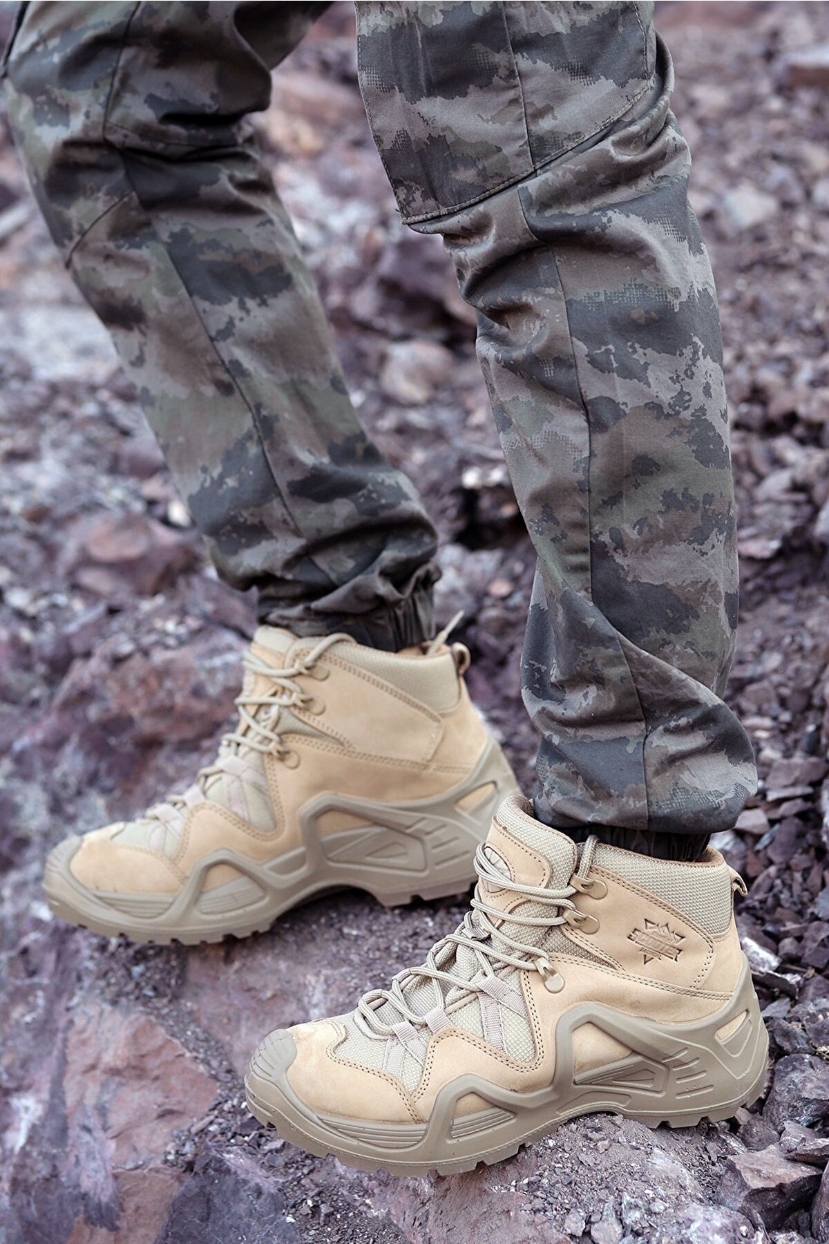 Meridyen Deri Erkek Nubuk Bot Ayakkabı P1492 - Görsel 2