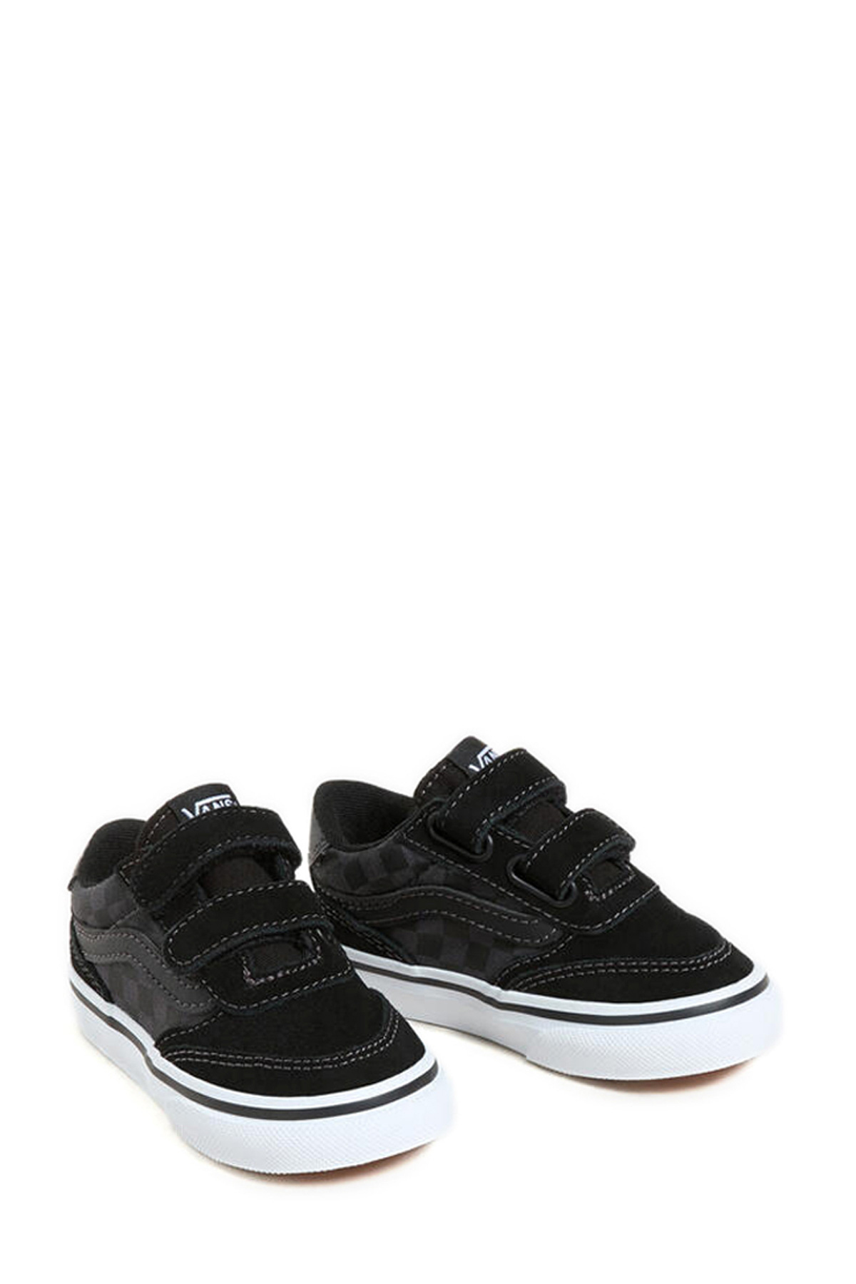 Vans Brooklyn LS V Siyah Unisex Çocuk Sneaker - Görsel 3