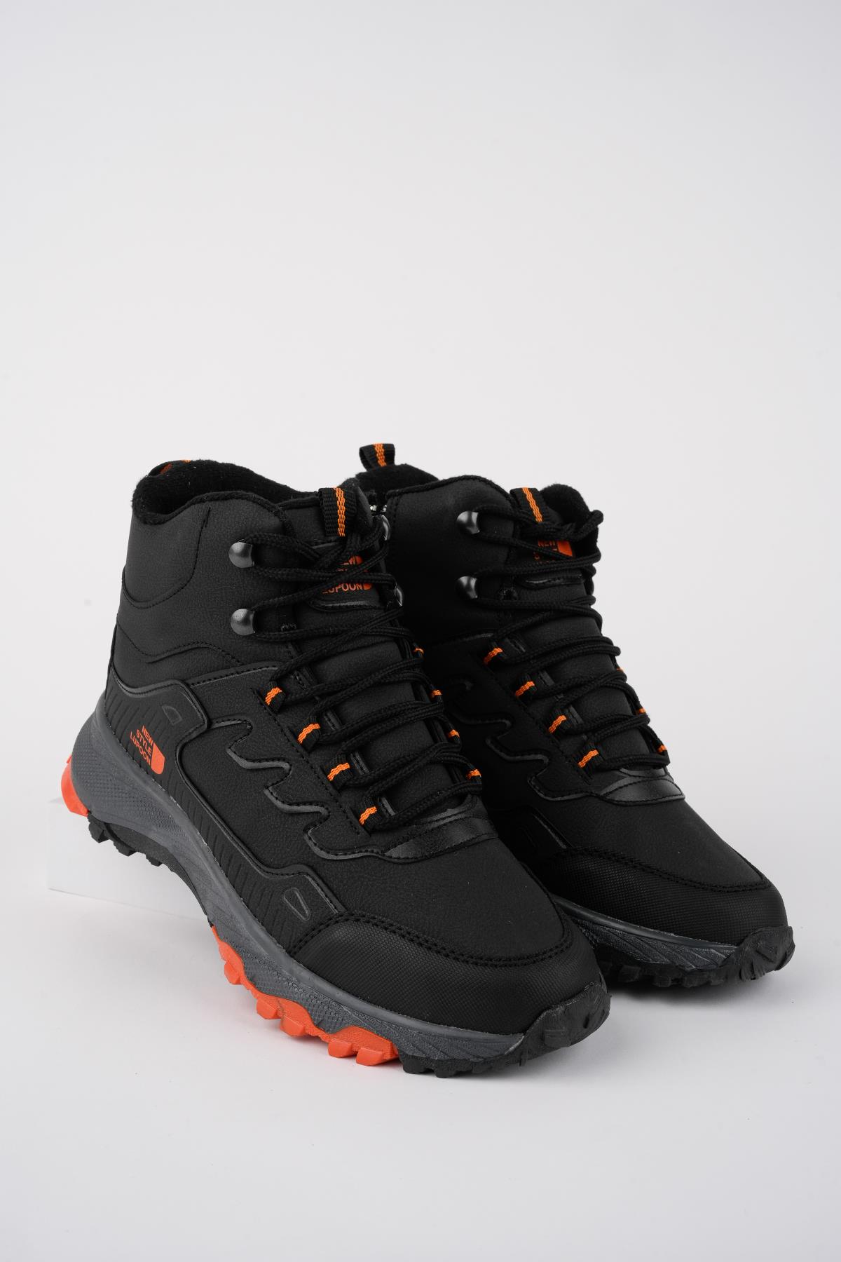 Alaska Unisex Garantili Trekking Outdoor Bağcıklı Yandan Fermuarlı Kışlık Bot - Görsel 9