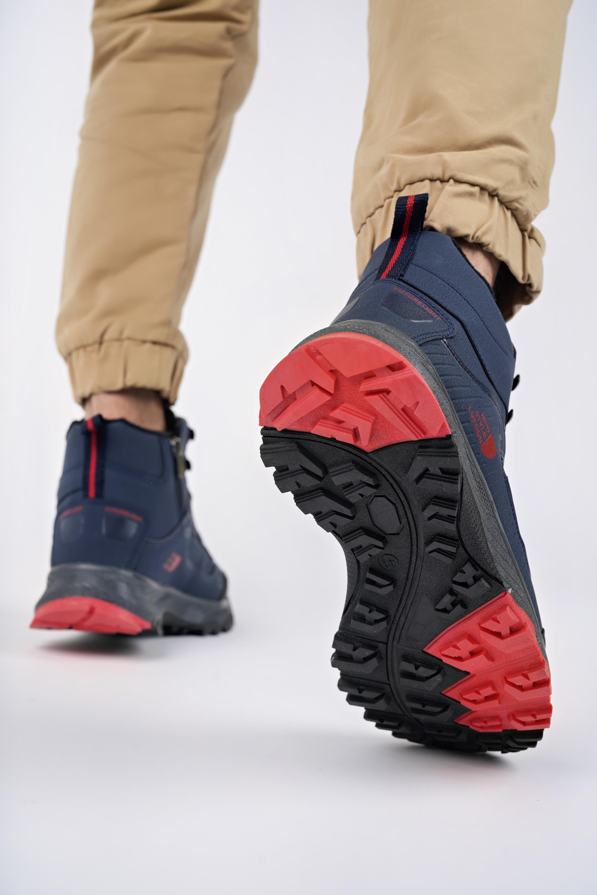 İZLAND Unisex Garantili Trekking Outdoor Bağcıklı Yandan Fermuarlı Kışlık Bot - Görsel 6