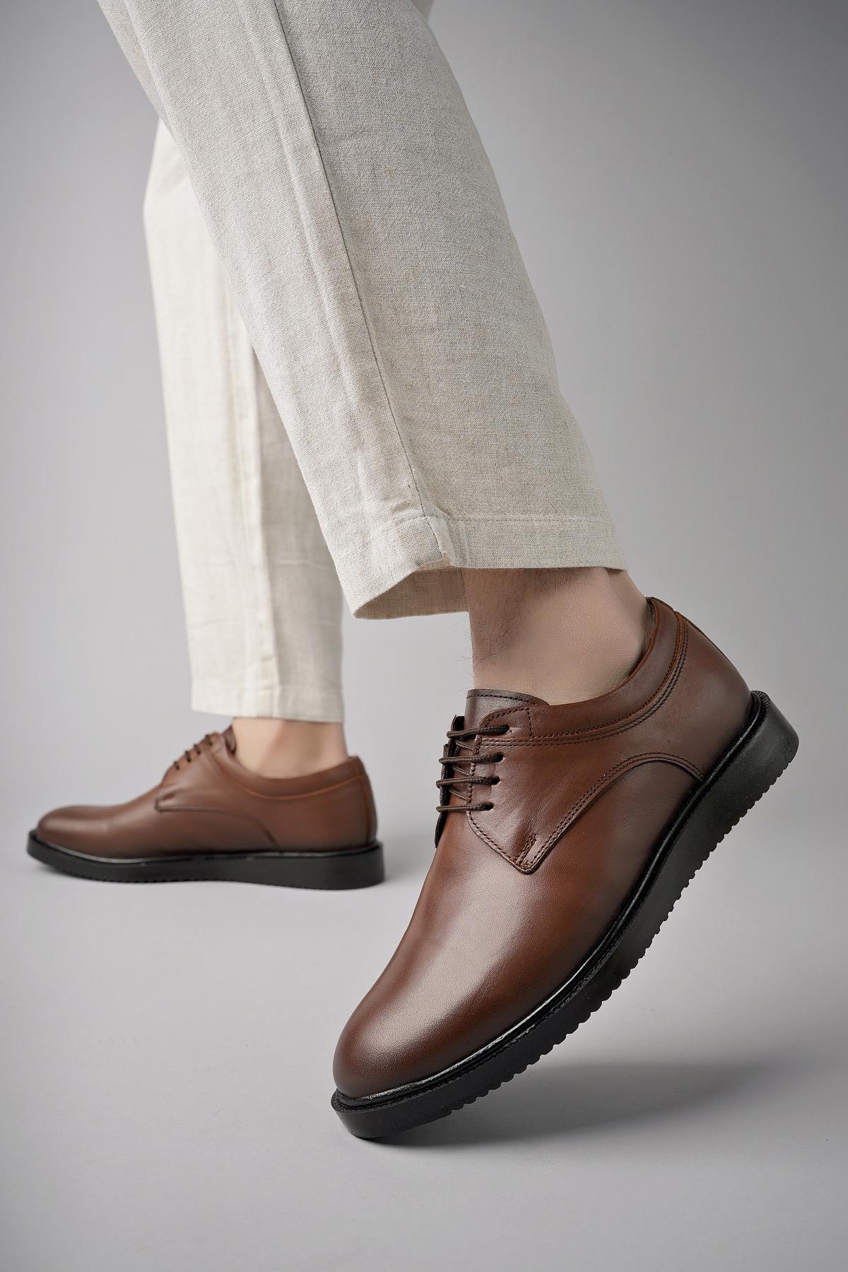 Mendy Garantili Erkek Günlük Klasik Hakiki Deri Casual Ayakkabı - Görsel 6