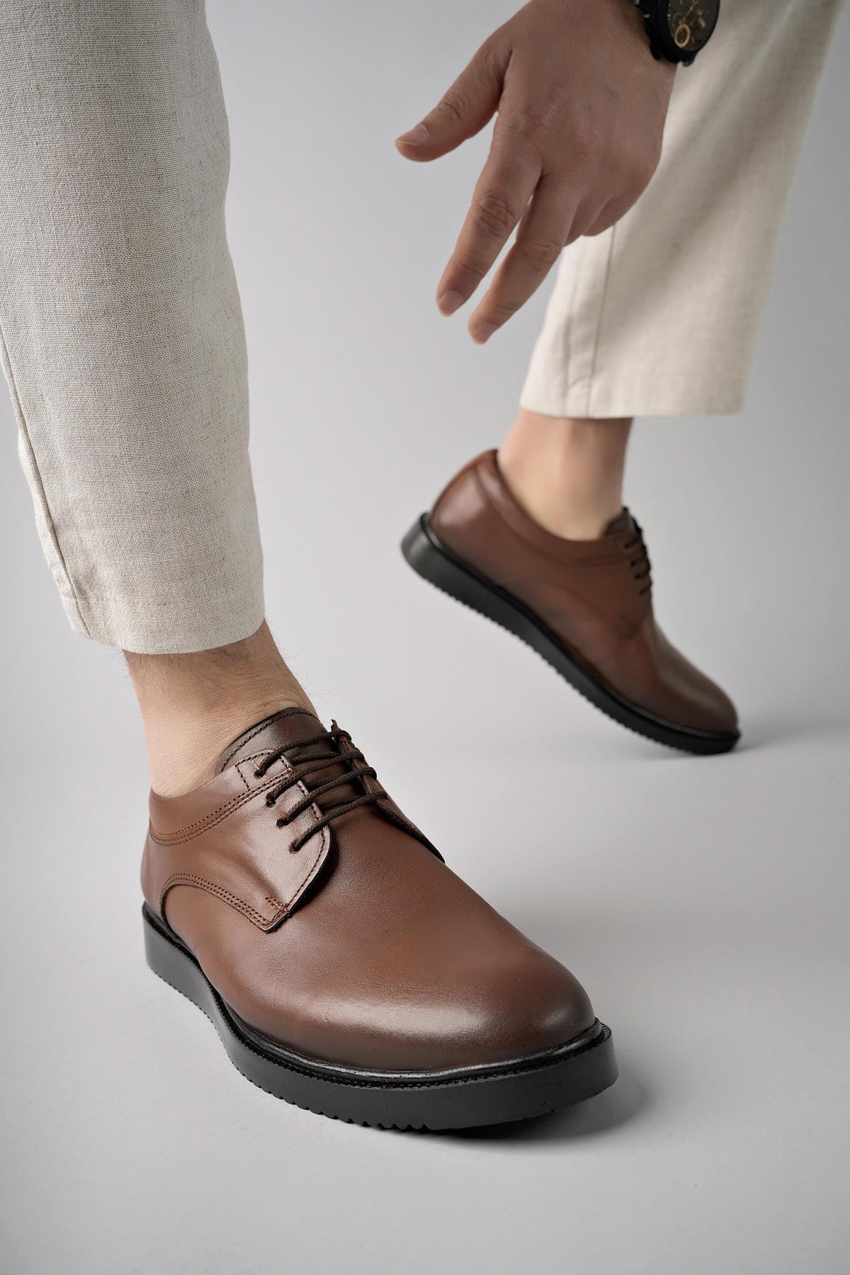 Mendy Garantili Erkek Günlük Klasik Hakiki Deri Casual Ayakkabı - Görsel 7