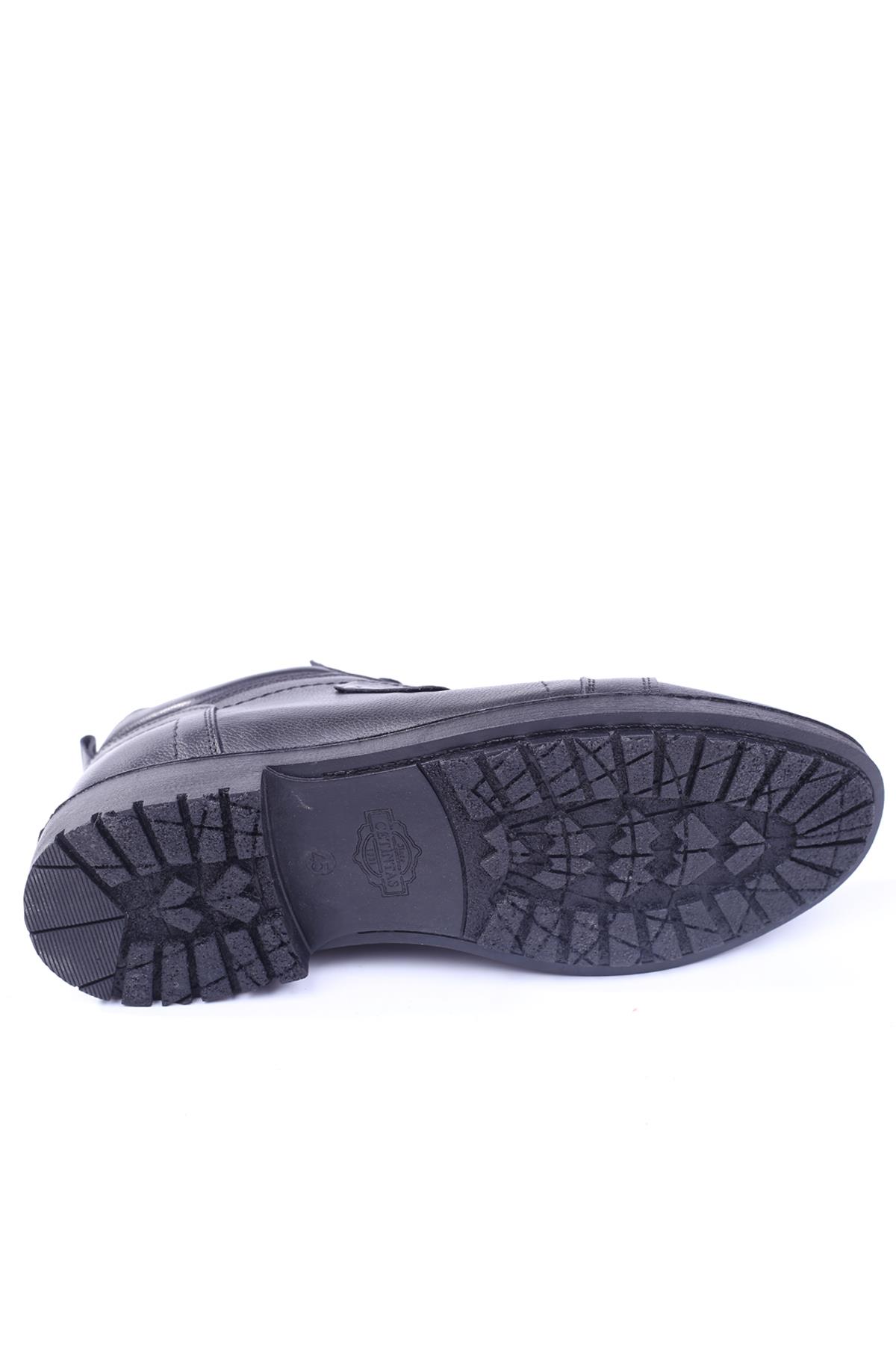 4242 %100 Hakiki Deri Rahat Taban Erkek Kışlık Bot - Görsel 6