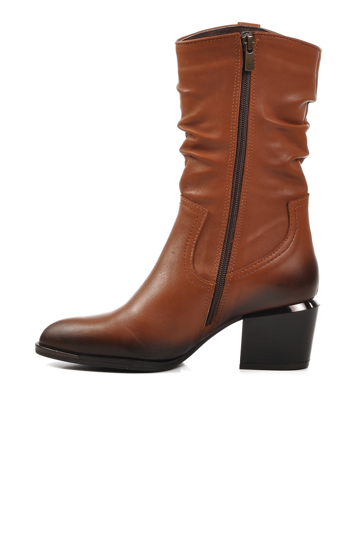 Taba Hakiki Deri Kadın Bot 1928157K Z - Görsel 3