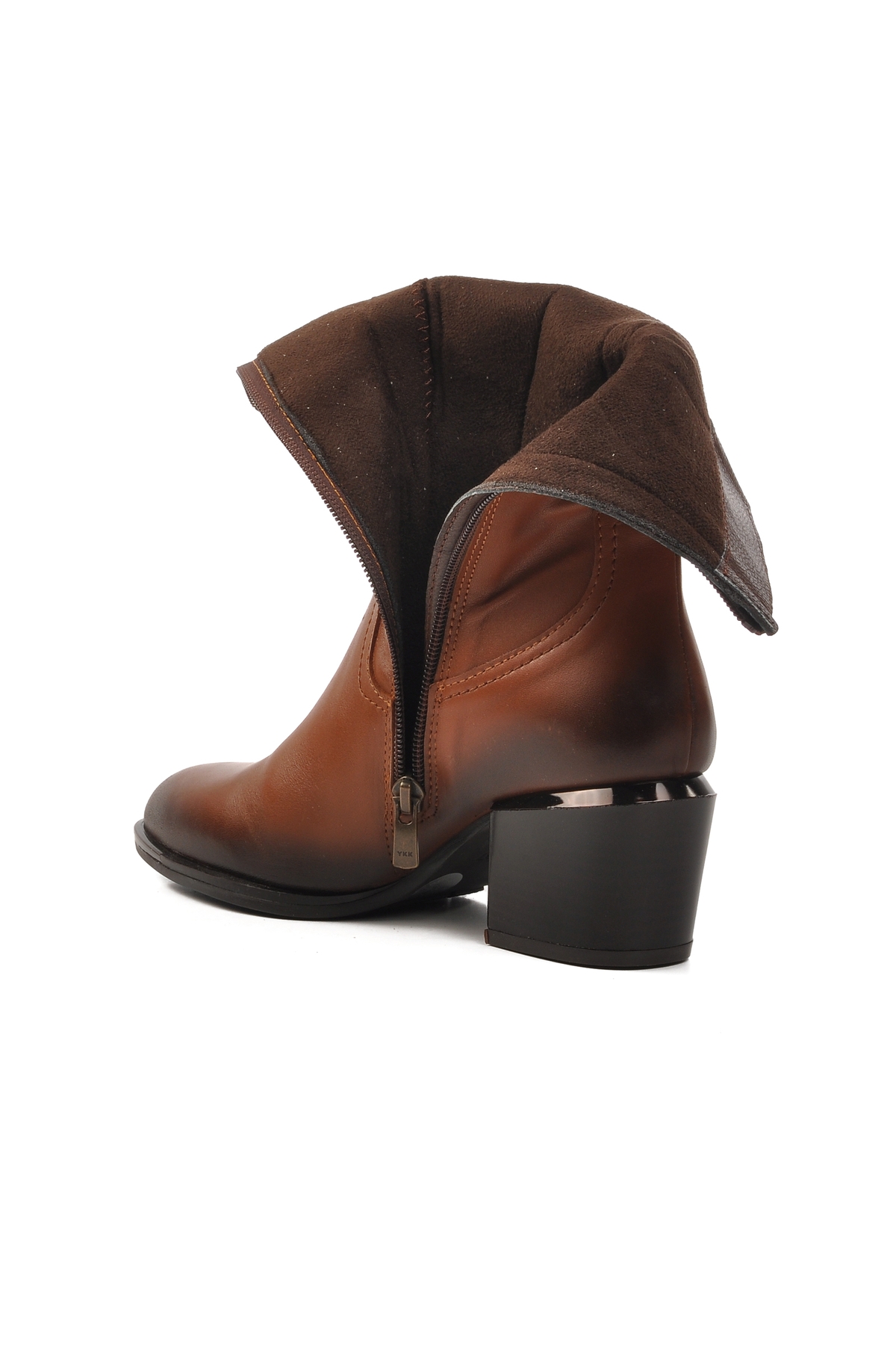 Taba Hakiki Deri Kadın Bot 1928157K Z - Görsel 5