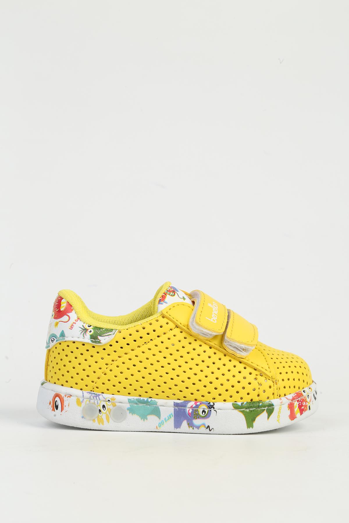 ® Sarı Çocuk Spor Ayakkabı BN-31517 - Görsel 2