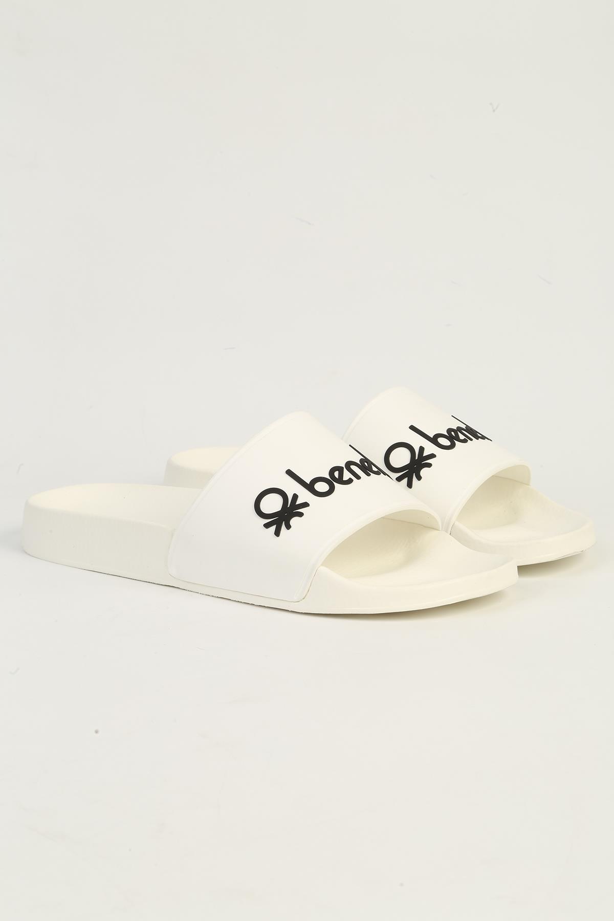 Beyaz Erkek Terlik BN-1425 - Görsel 3