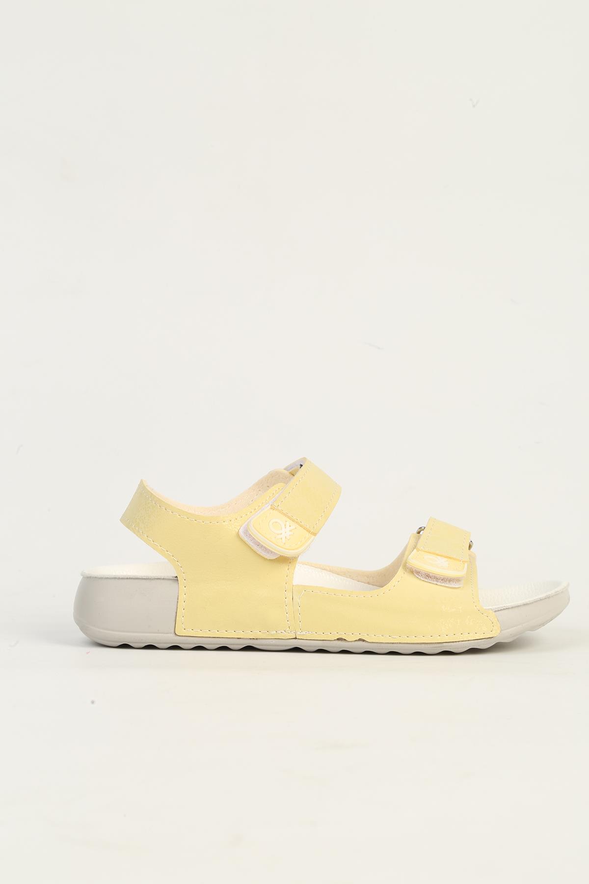 Sarı Çocuk Sandalet BN-1419 - Görsel 2