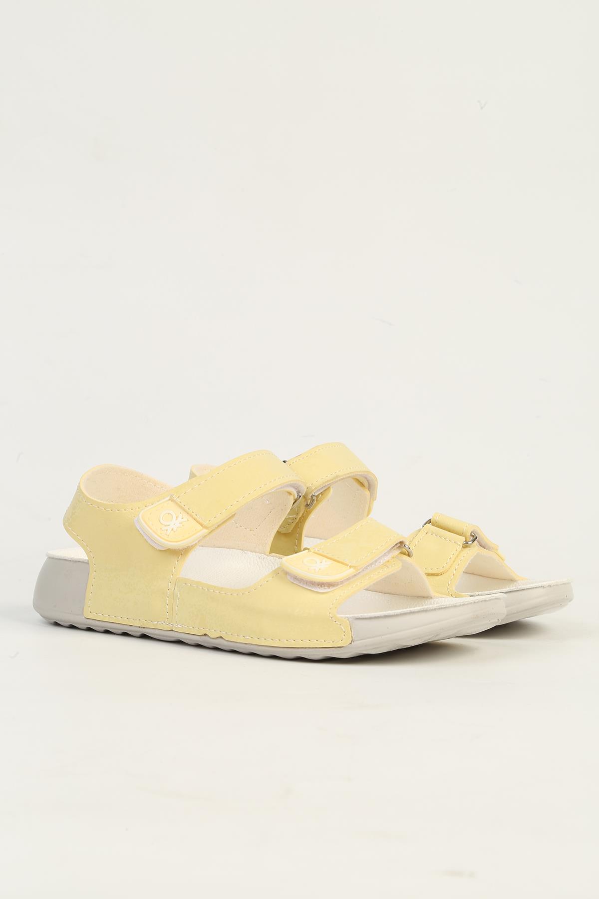 Sarı Çocuk Sandalet BN-1419 - Görsel 3