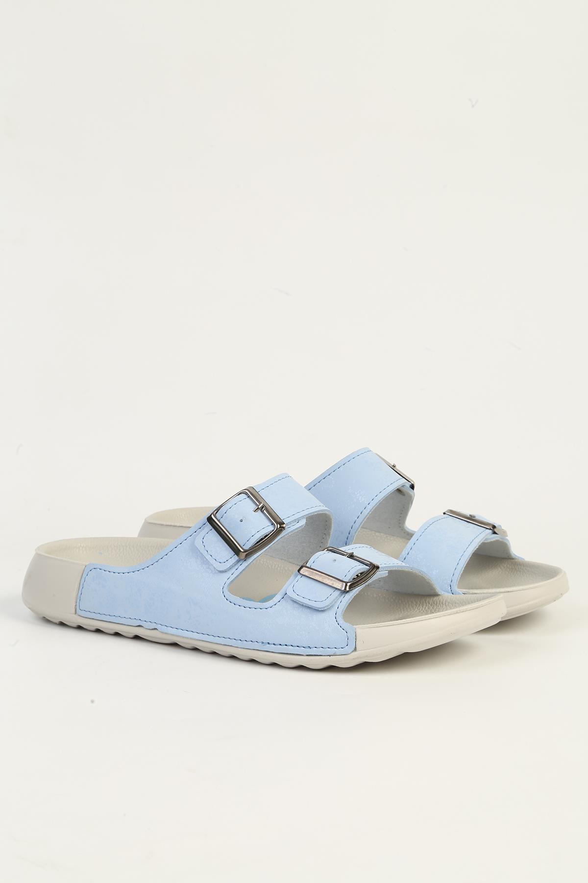 Bebe Mavi Kadın Terlik BN-1418 - Görsel 3