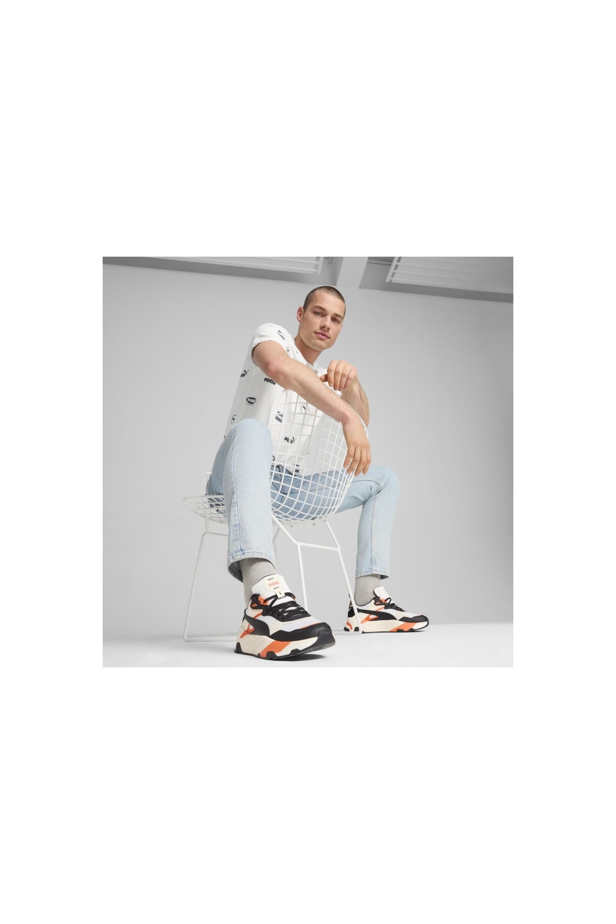 Trinity Erkek Beyaz Spor Ayakkabı (389289-36) - Görsel 7