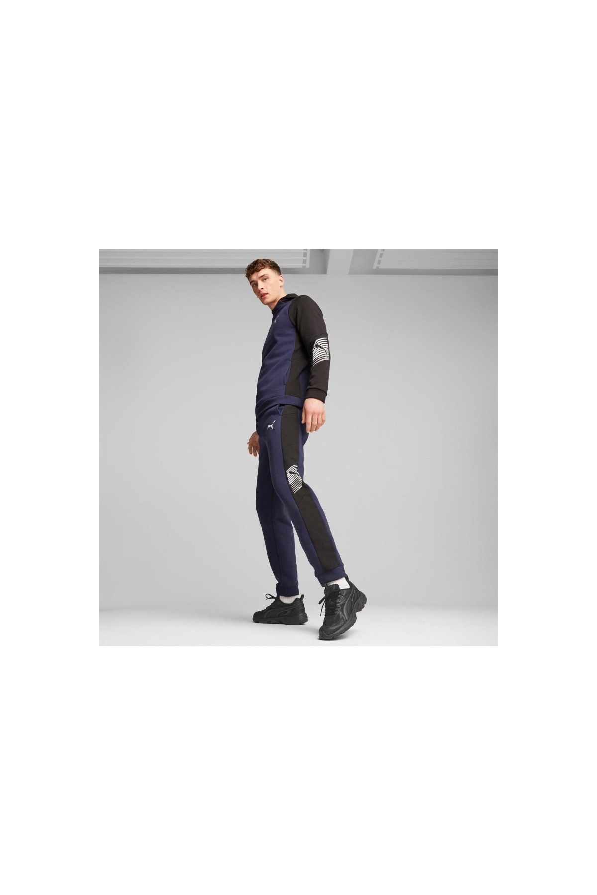 Milenio Tech Unisex Siyah Spor Ayakkabı (392322-02) - Görsel 8