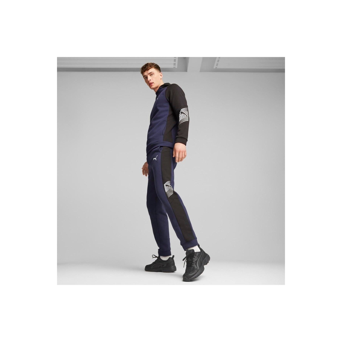 Milenio Tech Unisex Siyah Spor Ayakkabı (392322-02) - Görsel 9