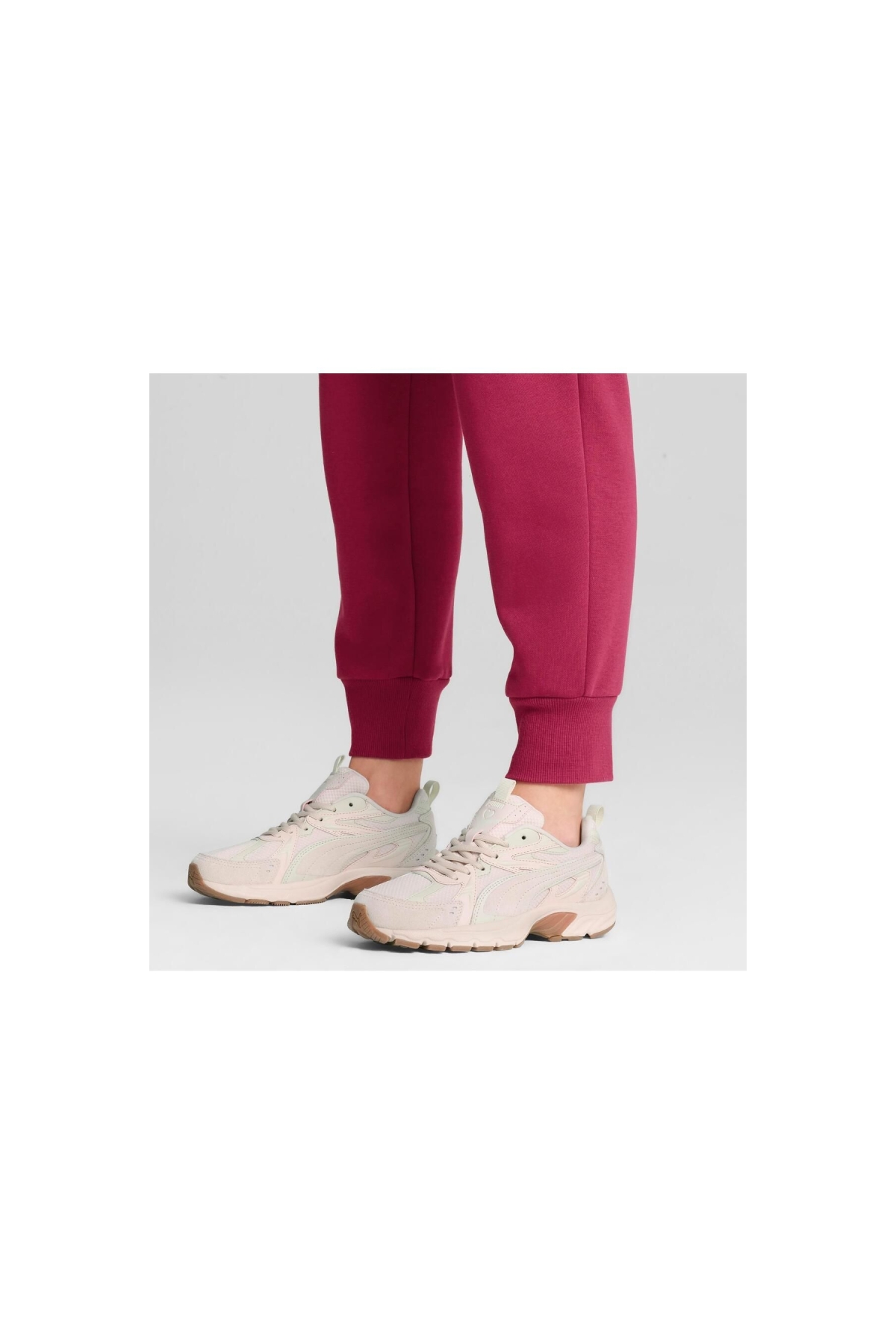 Milenio Tech Suede Coquette Kadın Pembe Spor Ayakkabı (397822-02) - Görsel 2