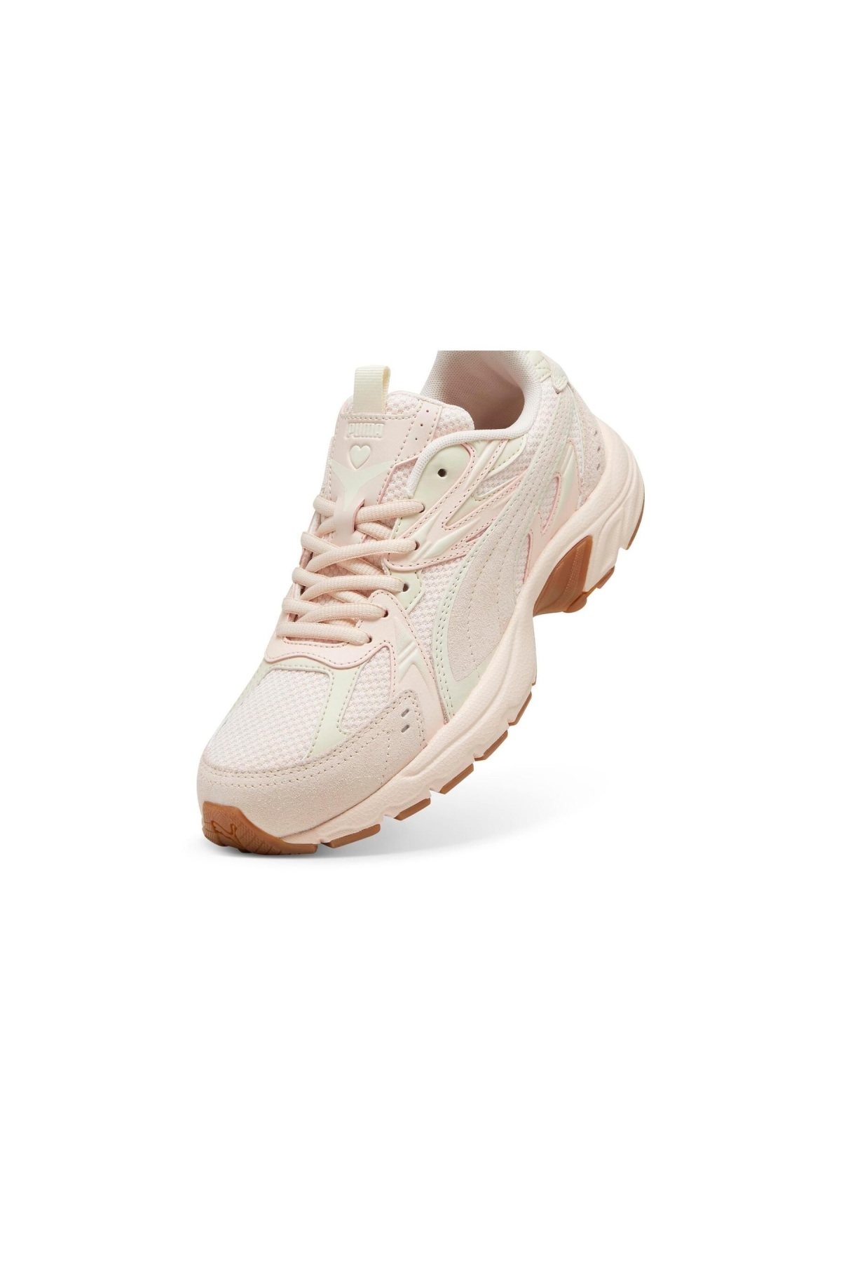 Milenio Tech Suede Coquette Kadın Pembe Spor Ayakkabı (397822-02) - Görsel 5