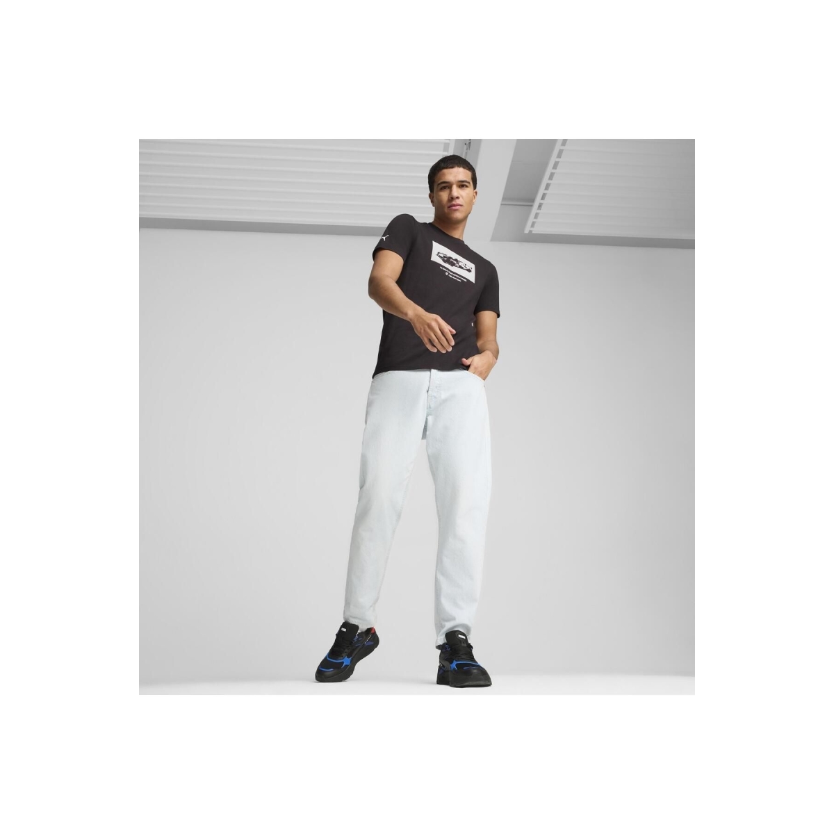 Bmw Mms Trinity Erkek Siyah Günlük Spor Ayakkabı (308545-01) - Görsel 3