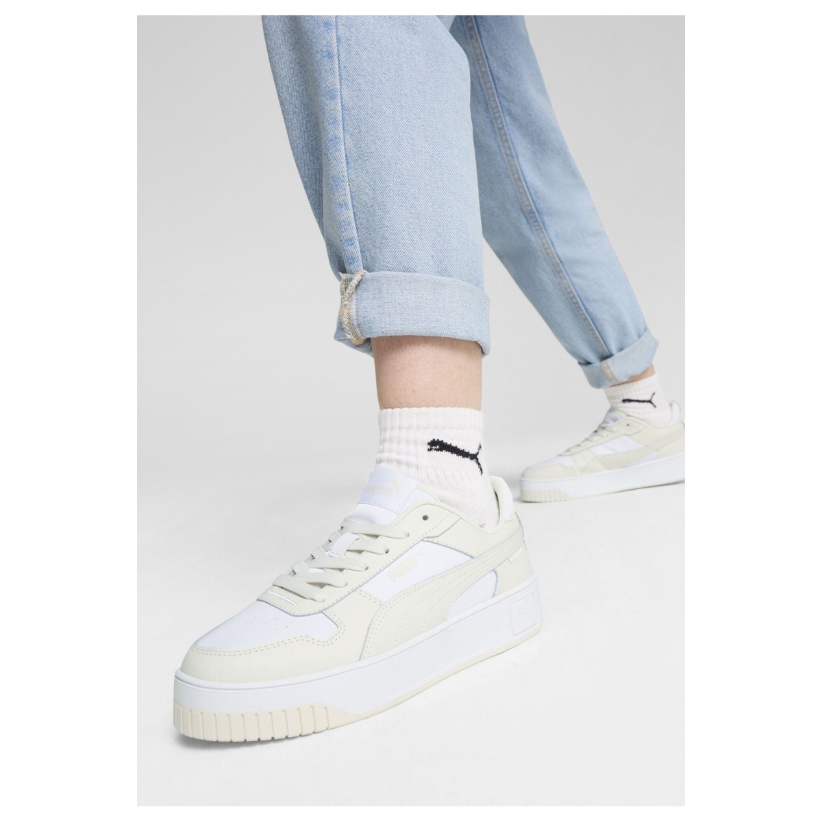 Carina Street Kadın Beyaz Günlük Spor Ayakkabı (389390-32) - Görsel 3