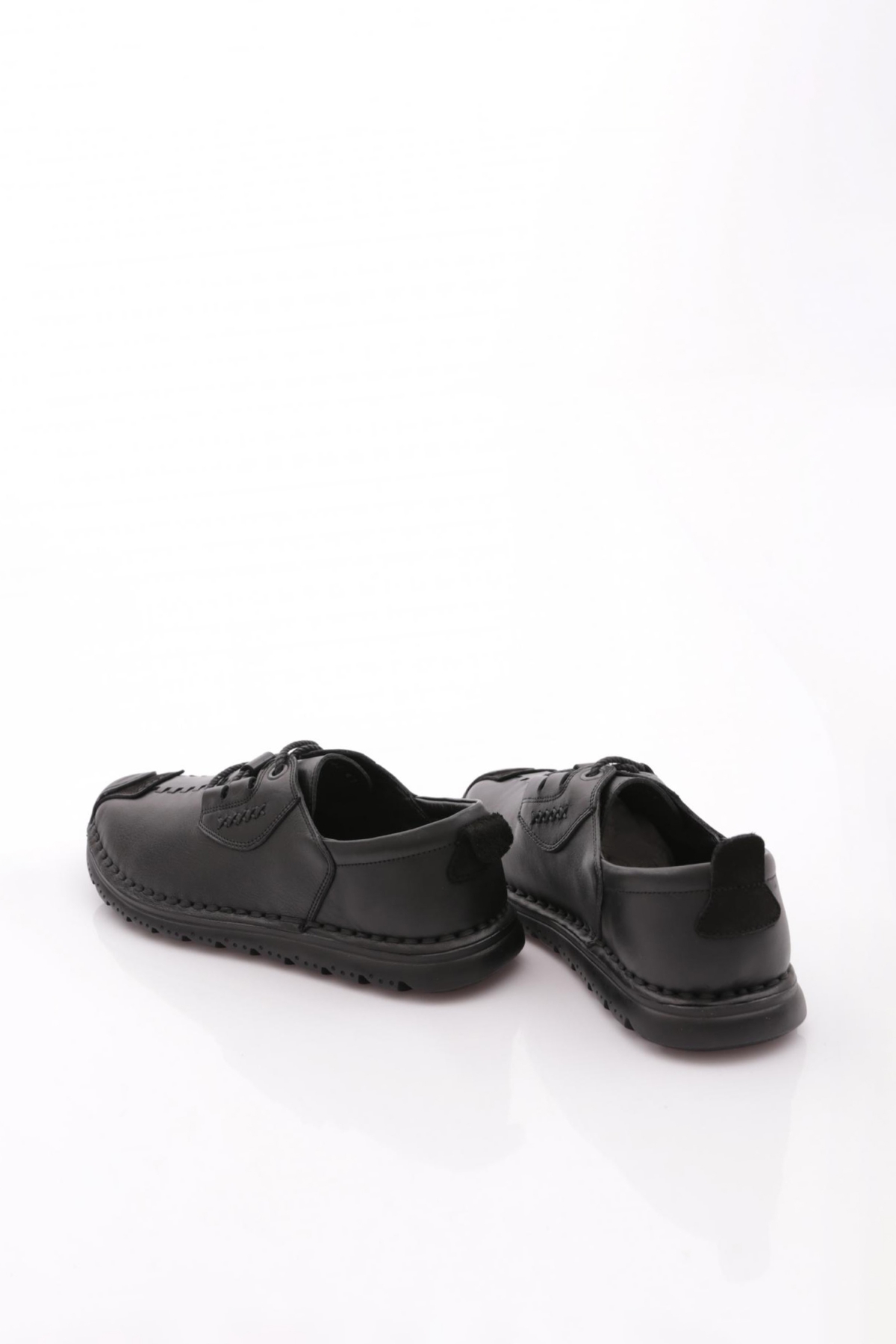 9860 Erkek Dikiş Detayli Sneaker Ayakkabi - Görsel 4