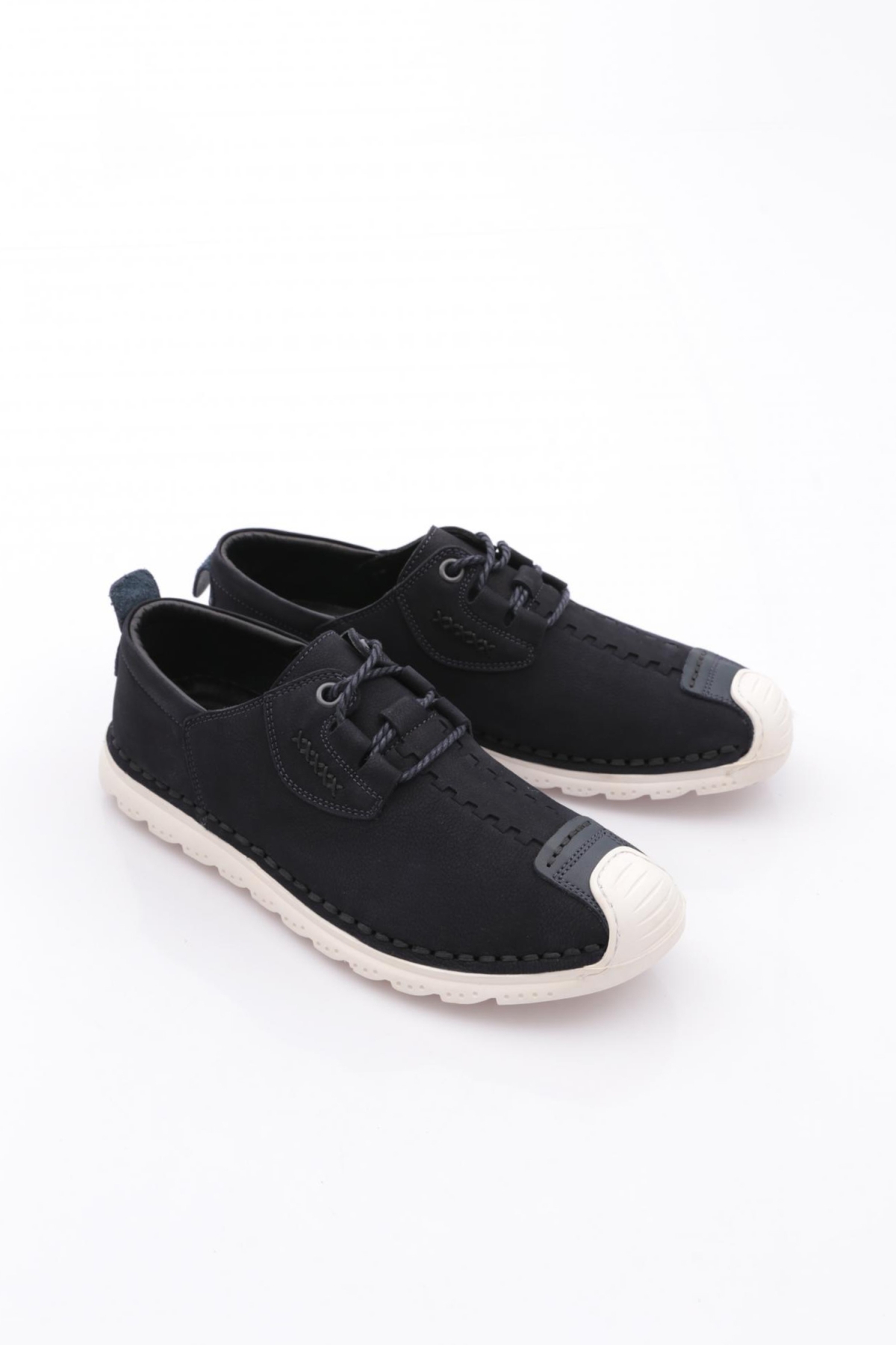 9860 Erkek Dikiş Detayli Sneaker Ayakkabi - Görsel 3