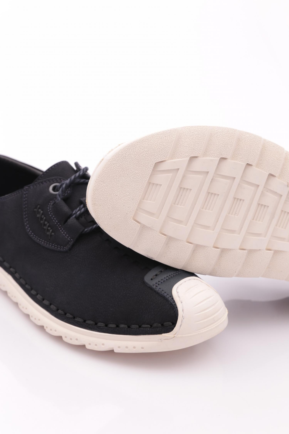 9860 Erkek Dikiş Detayli Sneaker Ayakkabi - Görsel 5