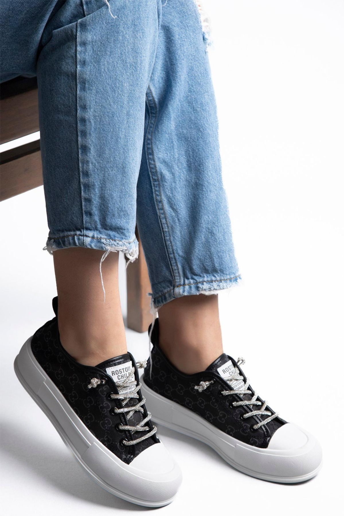 24Y384 Kadın Sneaker Ayakkabı - Görsel 3