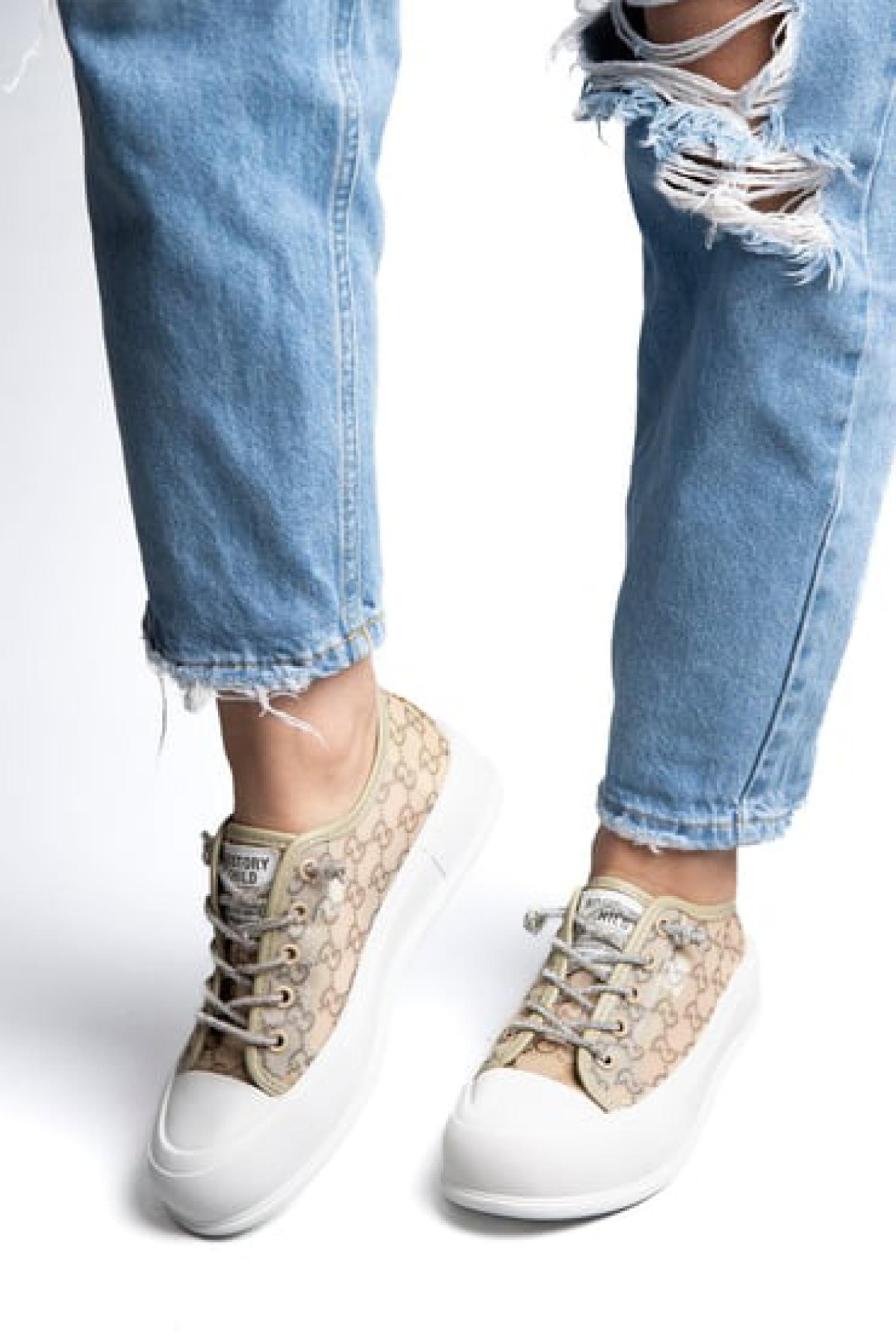 24Y384 Kadın Sneaker Ayakkabı - Görsel 2