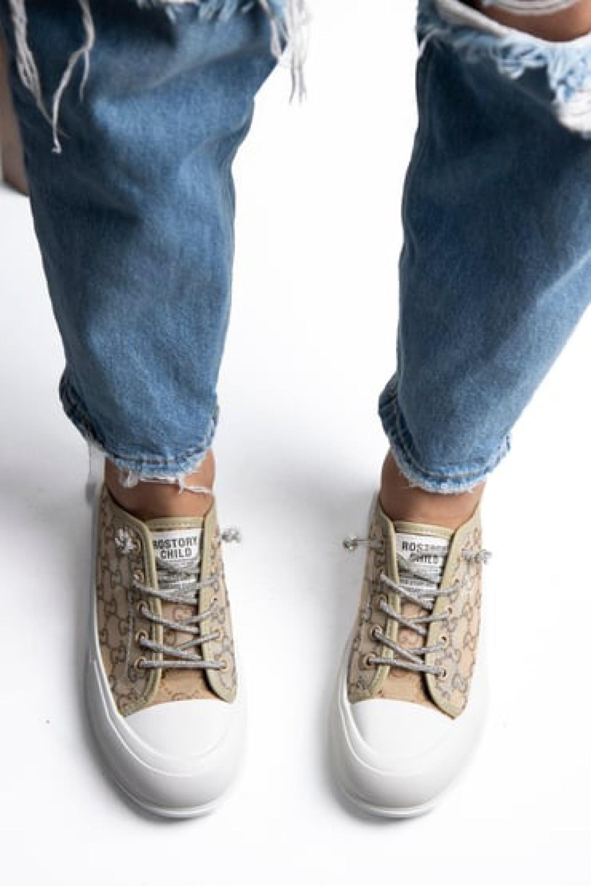 24Y384 Kadın Sneaker Ayakkabı - Görsel 3