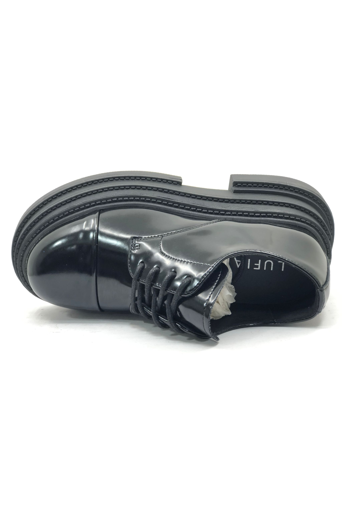 122230009 Julıa Sneaker Unisex Deri Klasik Ayakkabı - Görsel 5