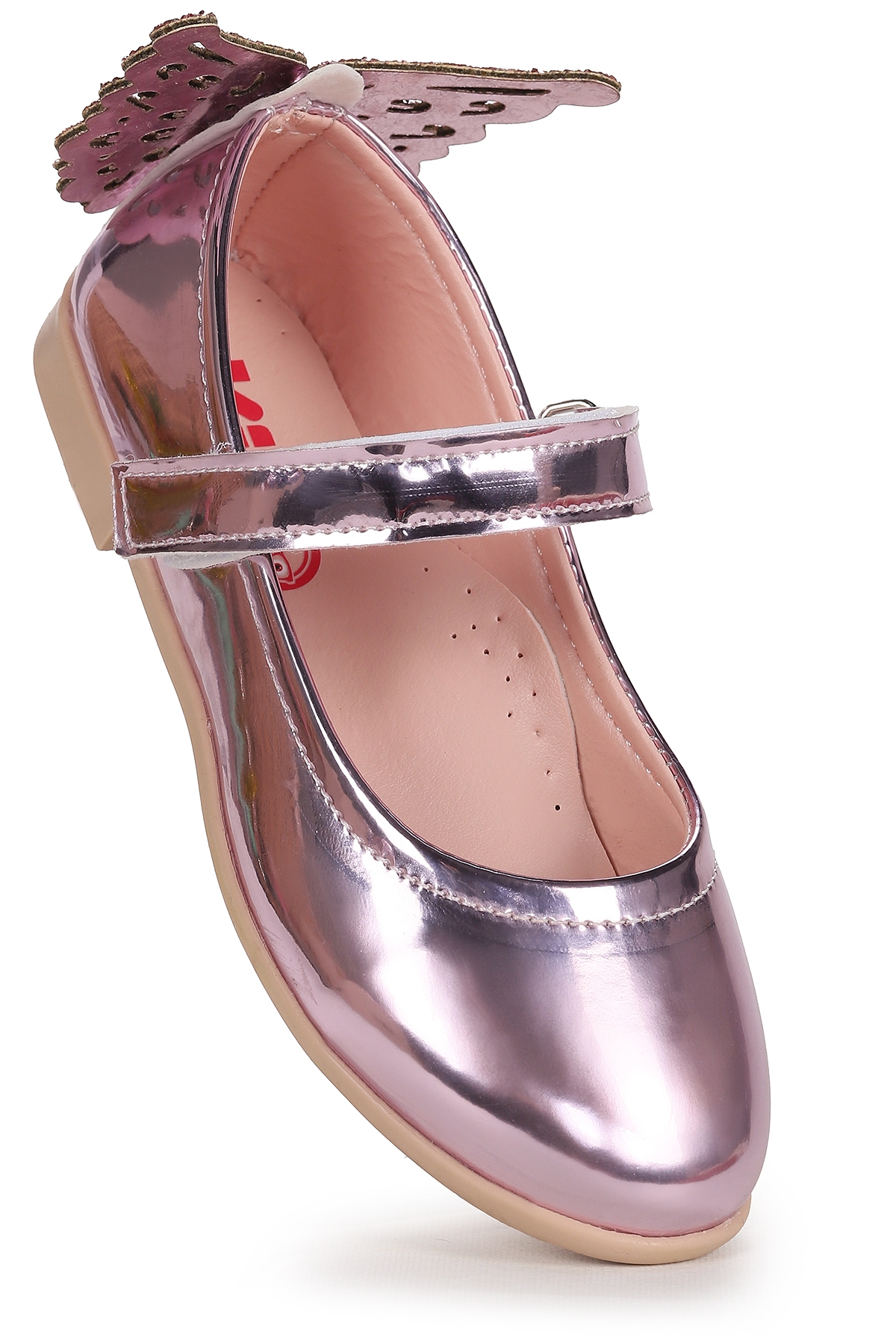 Kiko Kids Kiko Kids Friga Kelebek Cırtlı Kız Çocuk Babet Ayakkabı Pembe Flo'da! Pembe - 4. görsel