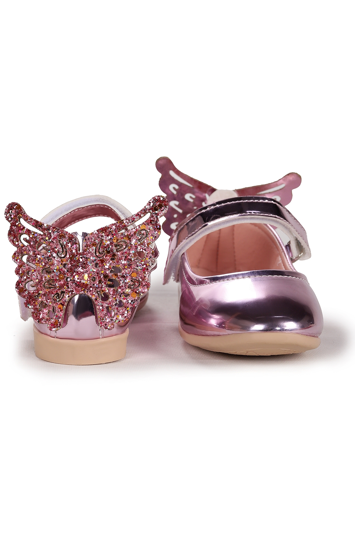 Kiko Kids Kiko Kids Friga Kelebek Cırtlı Kız Çocuk Babet Ayakkabı Pembe Flo'da! Pembe - 5. görsel