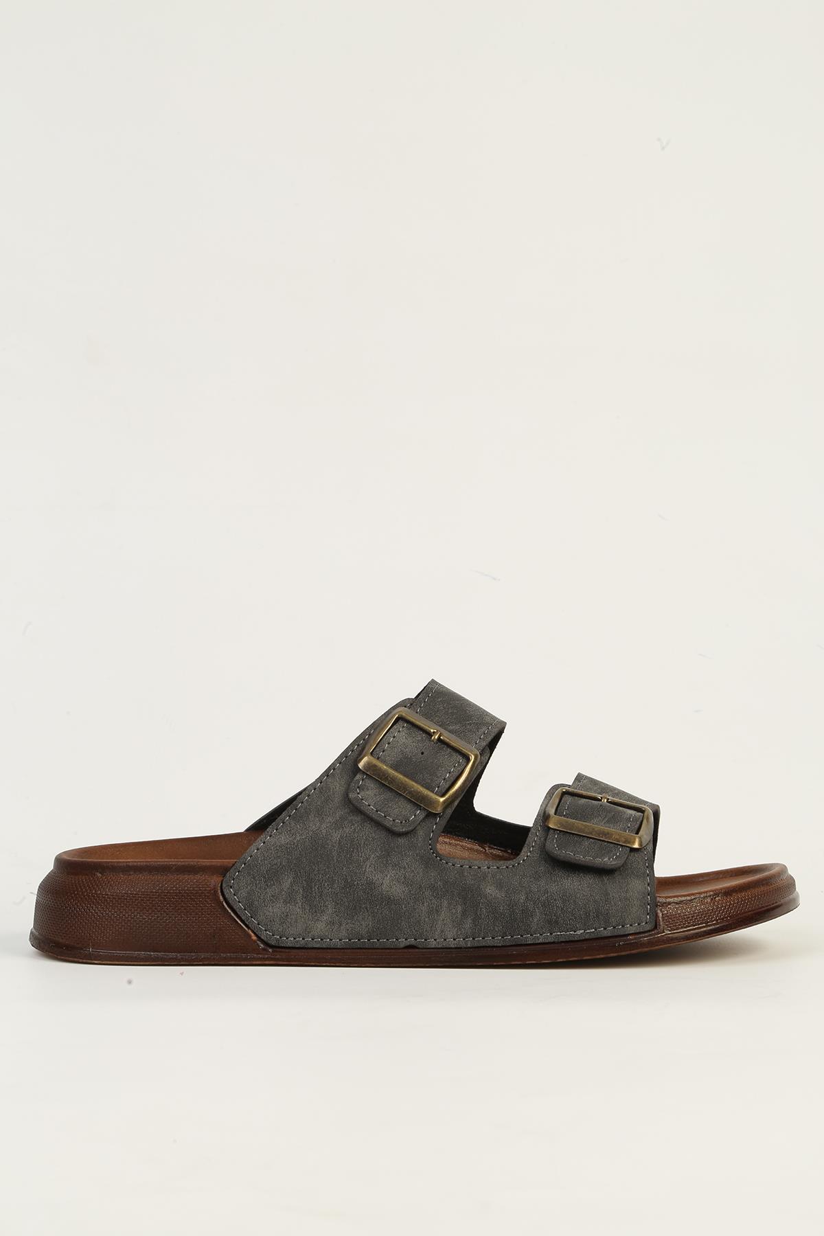 Füme Erkek Terlik PC-7411 - Görsel 2