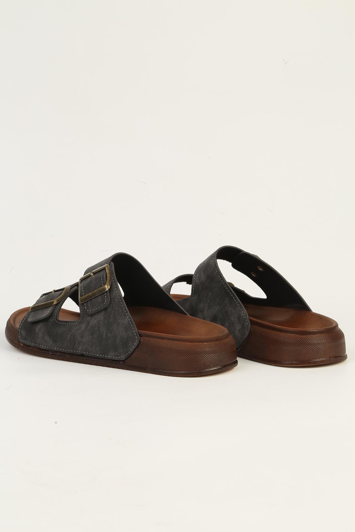 Füme Erkek Terlik PC-7411 - Görsel 4