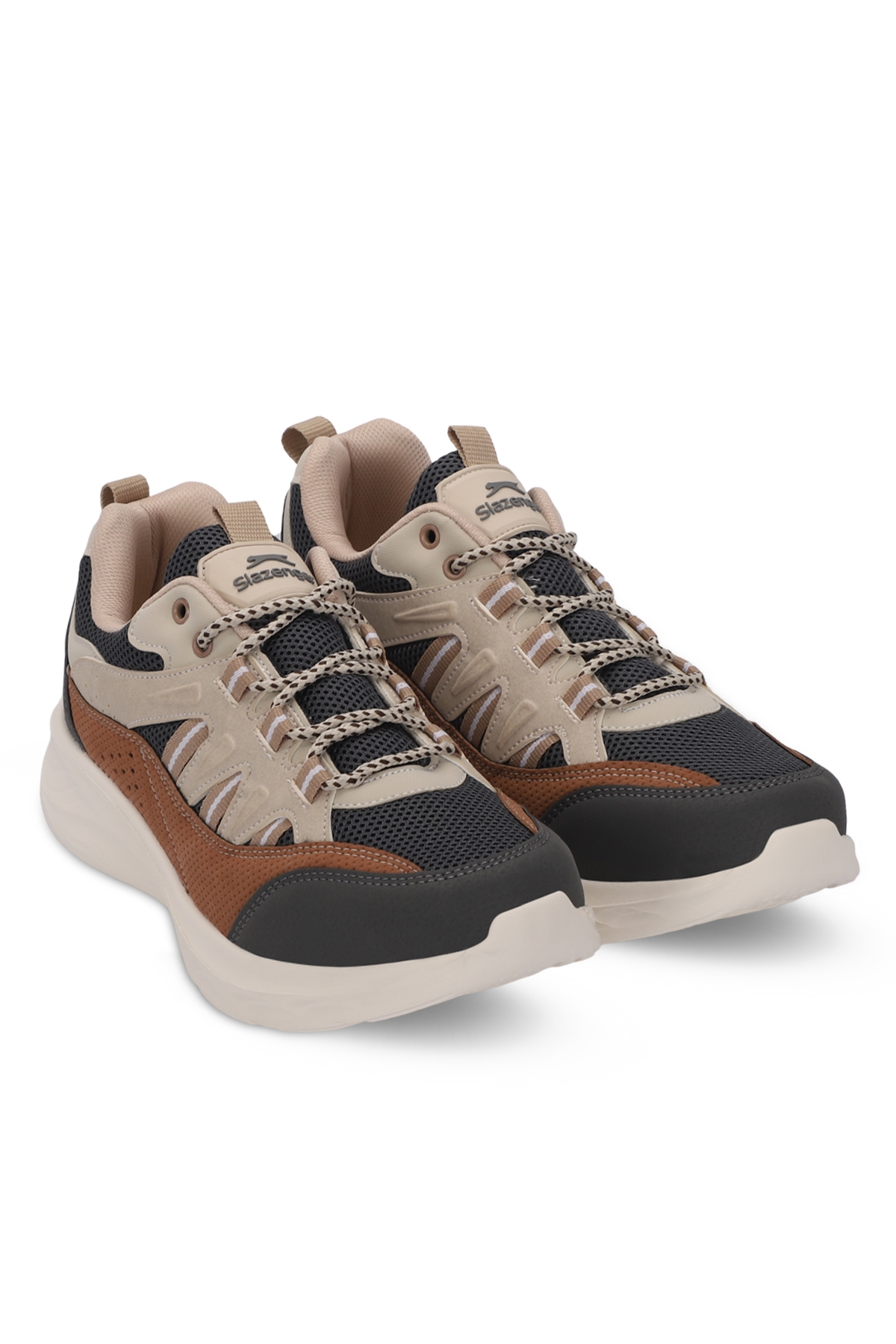 GOAL Erkek Sneaker Ayakkabı Bej - Görsel 3