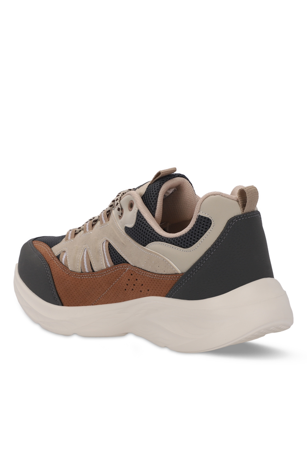 GOAL Erkek Sneaker Ayakkabı Bej - Görsel 4