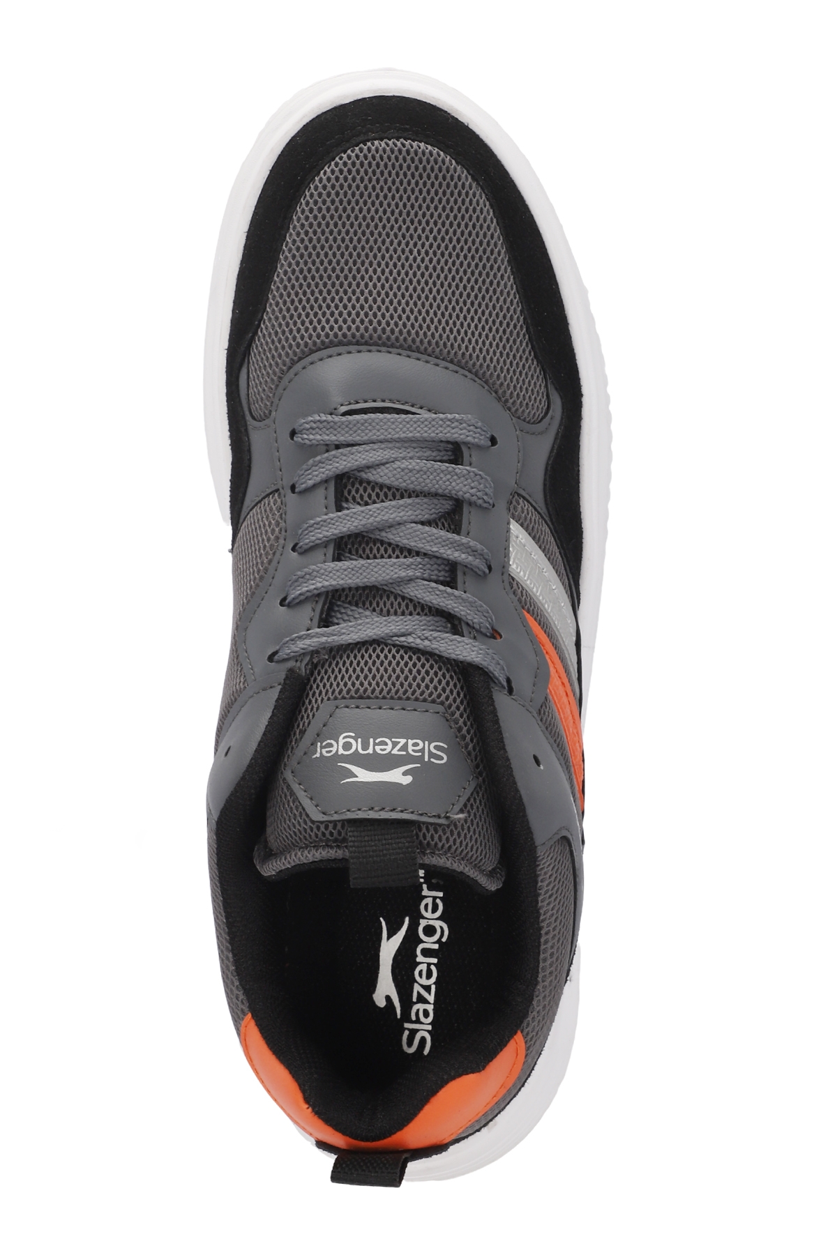 MEGA I Erkek Sneaker Ayakkabı Füme / Turuncu - Görsel 6