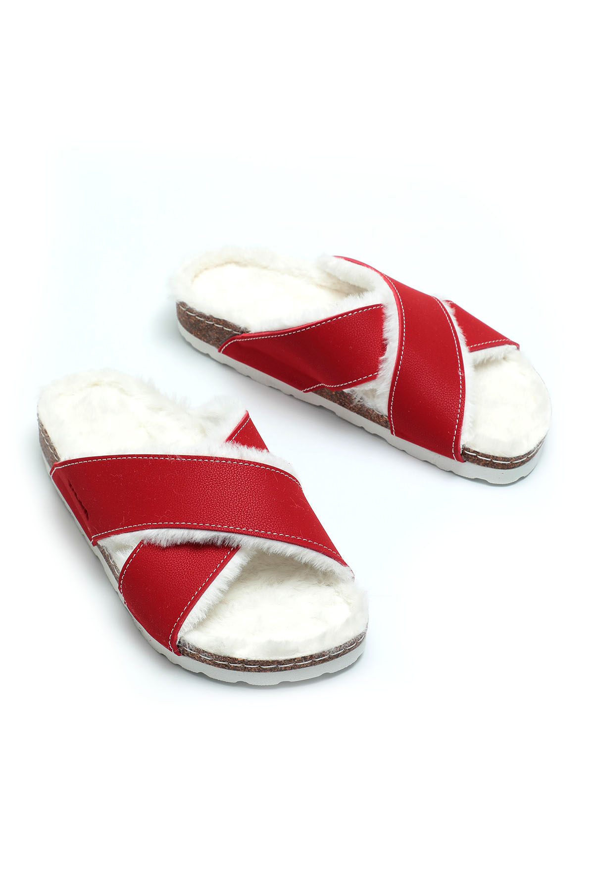 Gezer Mantar Taban Kışlık Kadın Terlik - Görsel 2