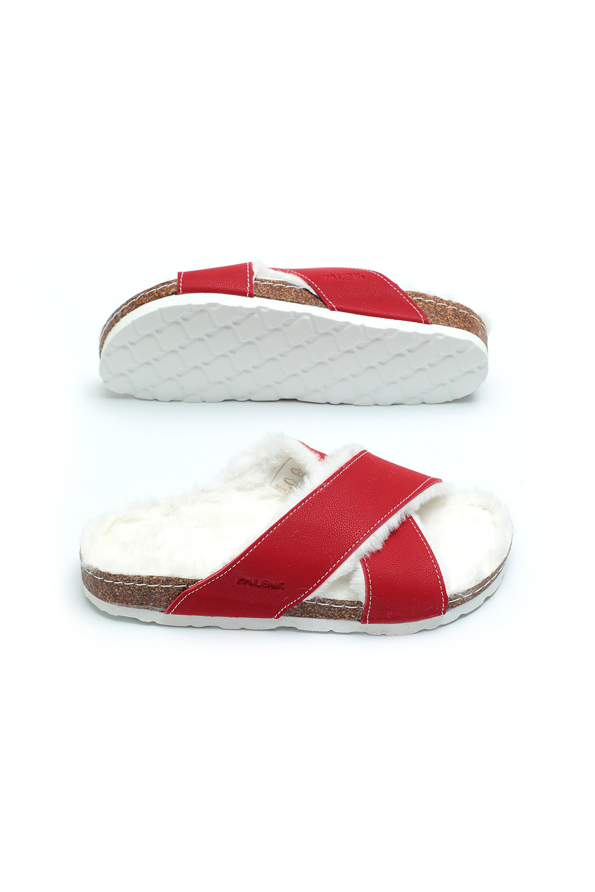 Gezer Mantar Taban Kışlık Kadın Terlik - Görsel 7