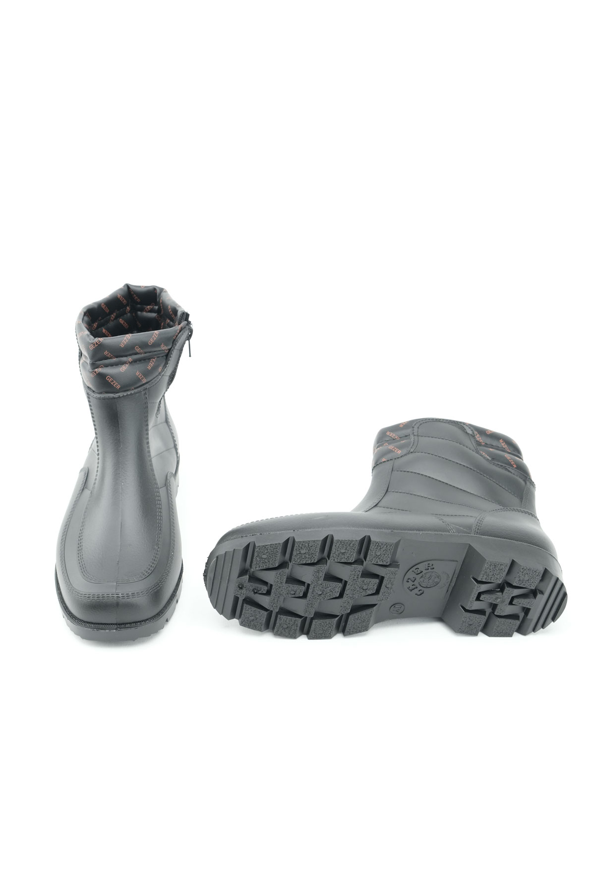 GEZER Kışlık Erkek Fermuarlı İçi Sıcak Astarlı Kar Bot Çizme - Görsel 6